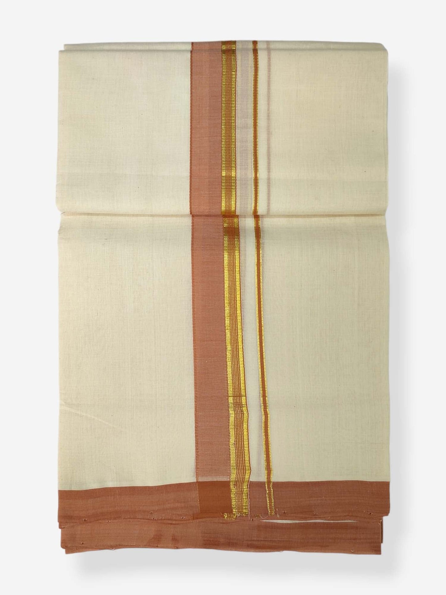 Kerala Balaramapuram Handloom Mundu/Dhoti Pure Cotton