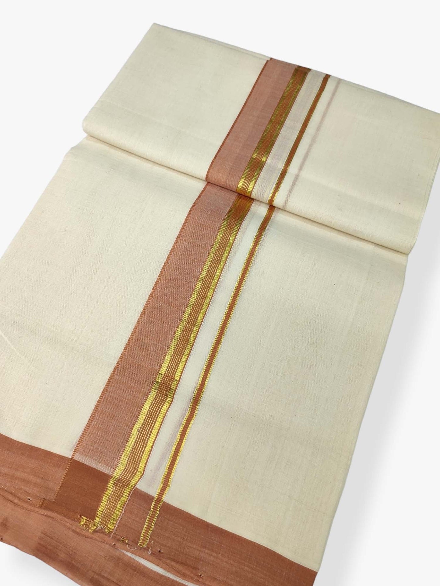 Kerala Balaramapuram Handloom Mundu/Dhoti Pure Cotton