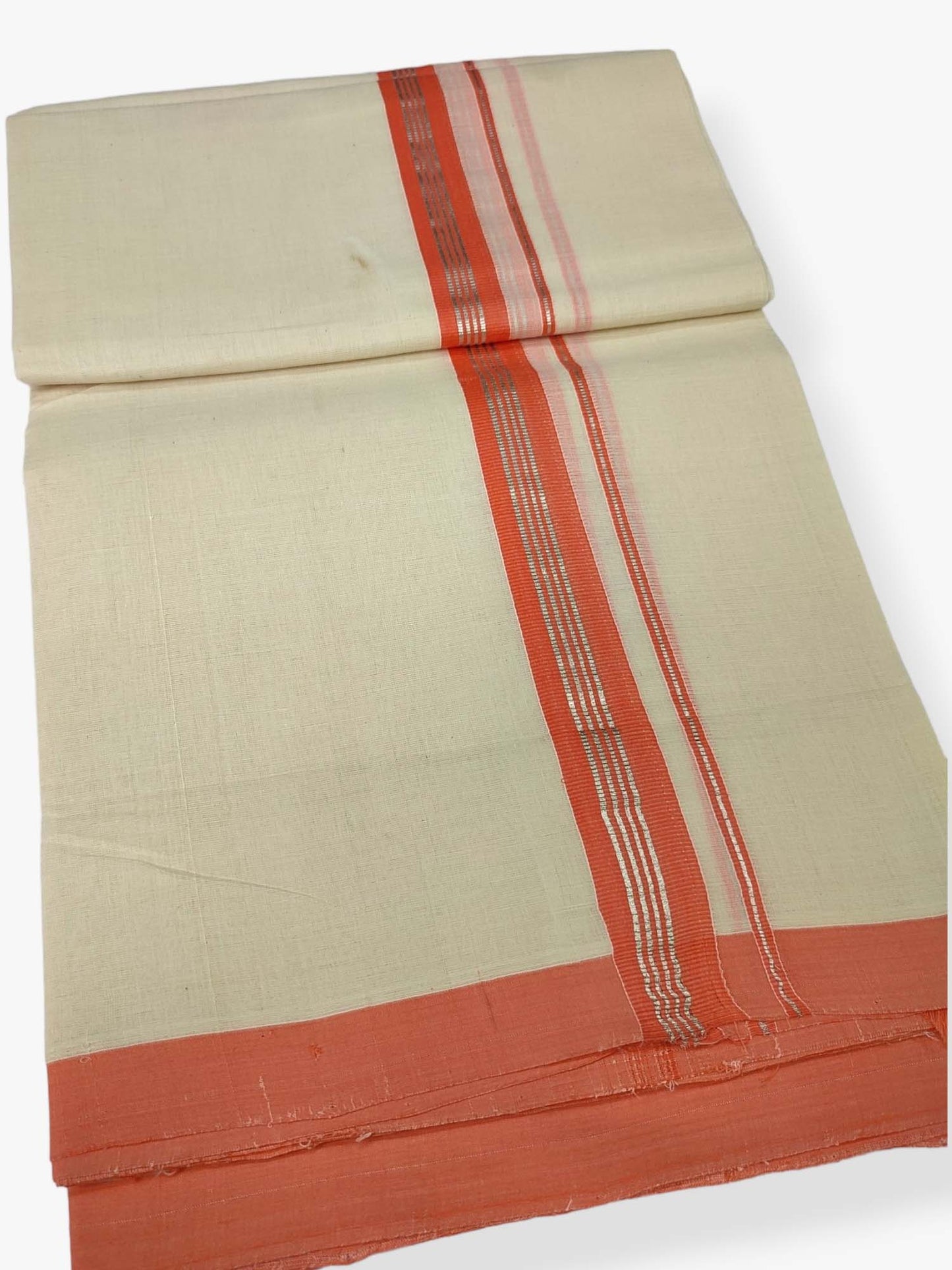 Kerala Balaramapuram Handloom Mundu/Dhoti Pure Cotton