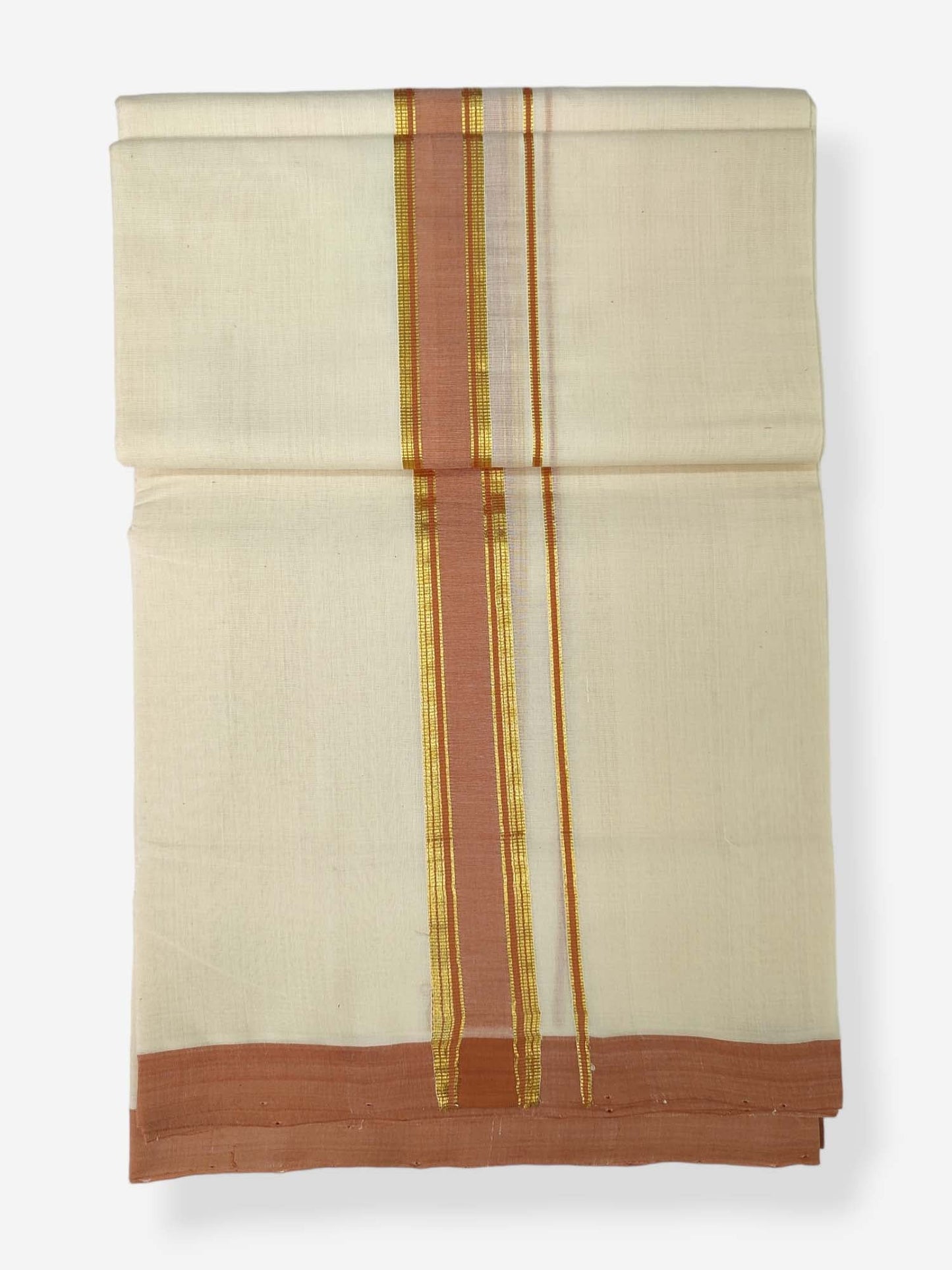 Kerala Balaramapuram Handloom Mundu/Dhoti Pure Cotton