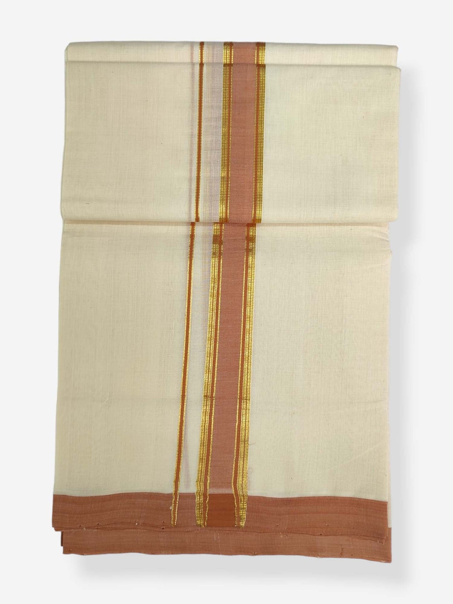 Kerala Balaramapuram Handloom Mundu/Dhoti Pure Cotton