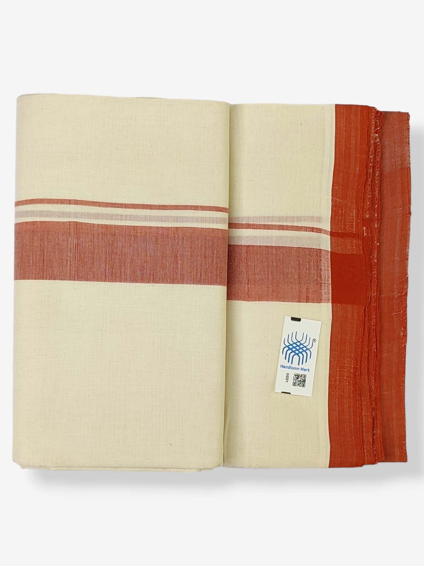Kerala Balaramapuram Handloom Mundu/Dhoti Pure Cotton