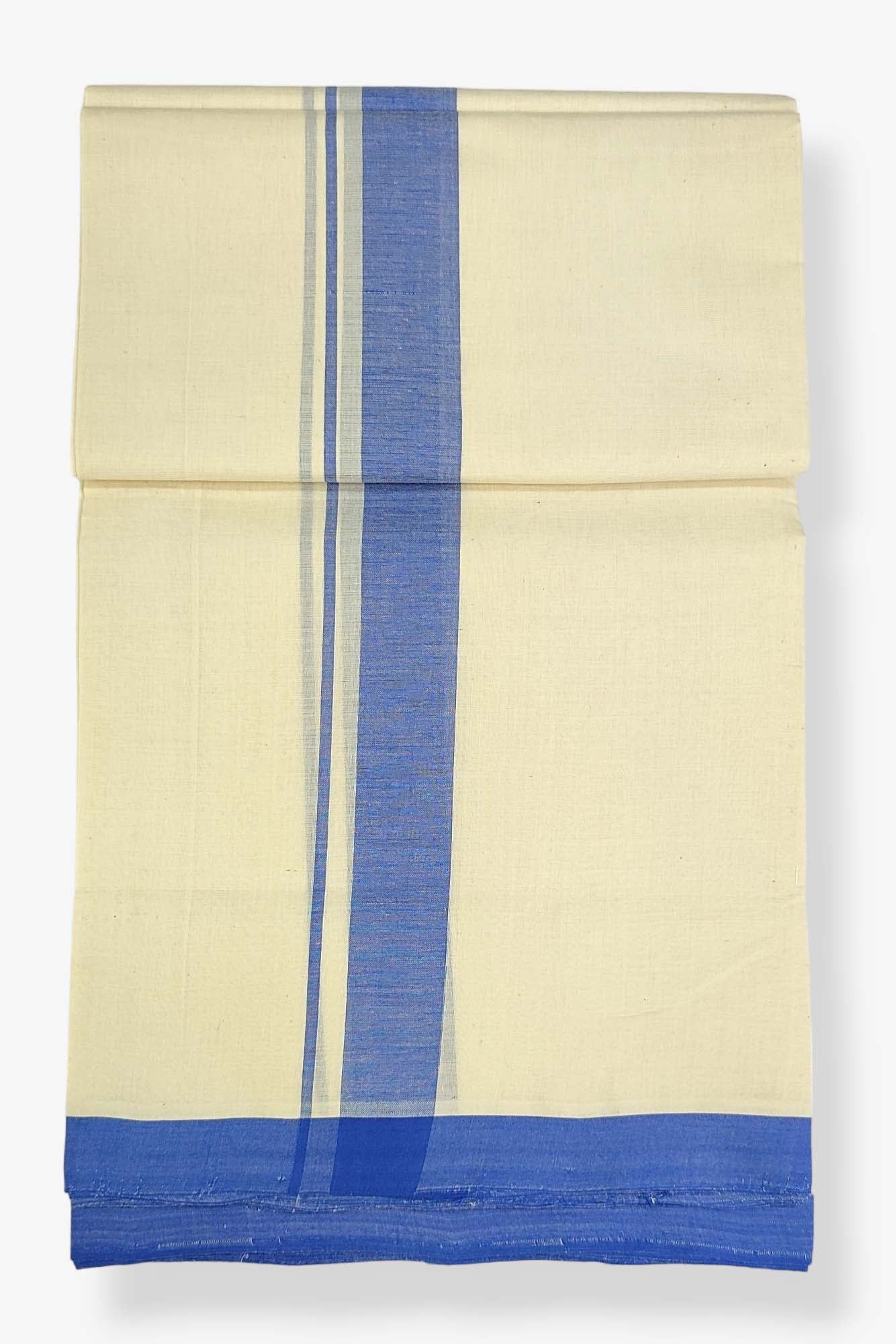 Kerala Balaramapuram Handloom Mundu/Dhoti Pure Cotton