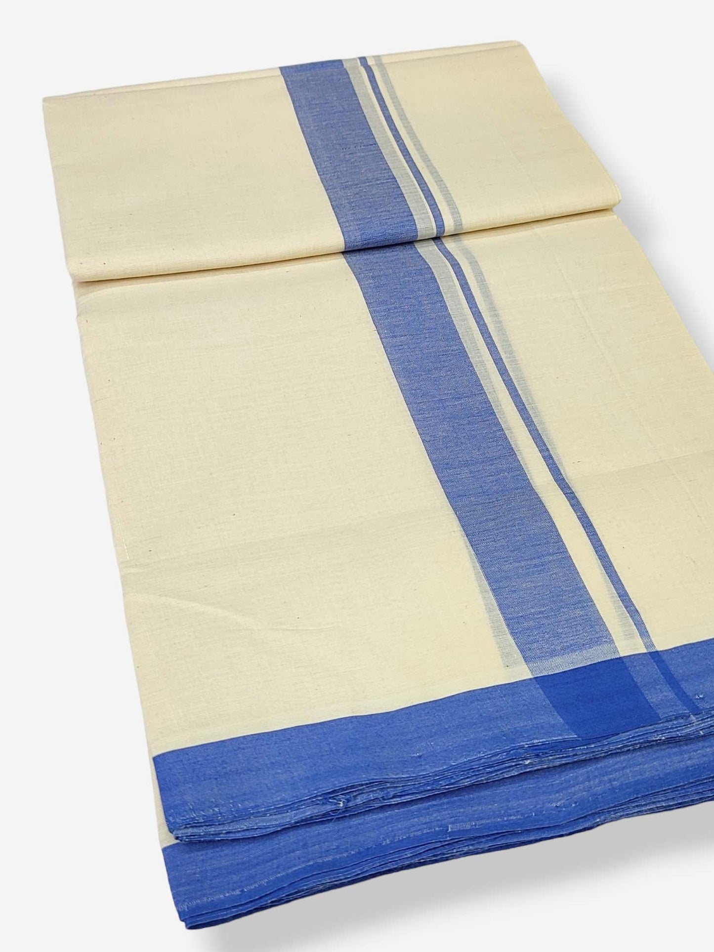 Kerala Balaramapuram Handloom Mundu/Dhoti Pure Cotton