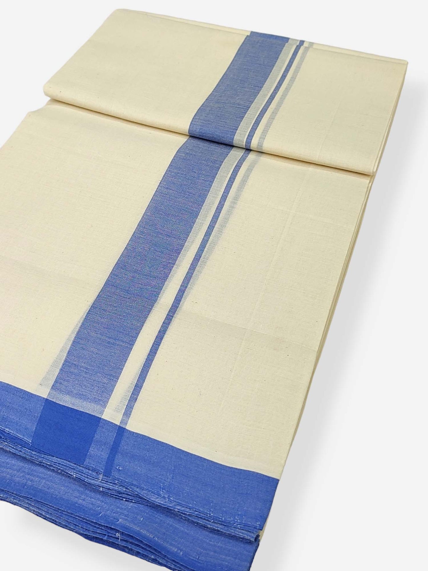 Kerala Balaramapuram Handloom Mundu/Dhoti Pure Cotton