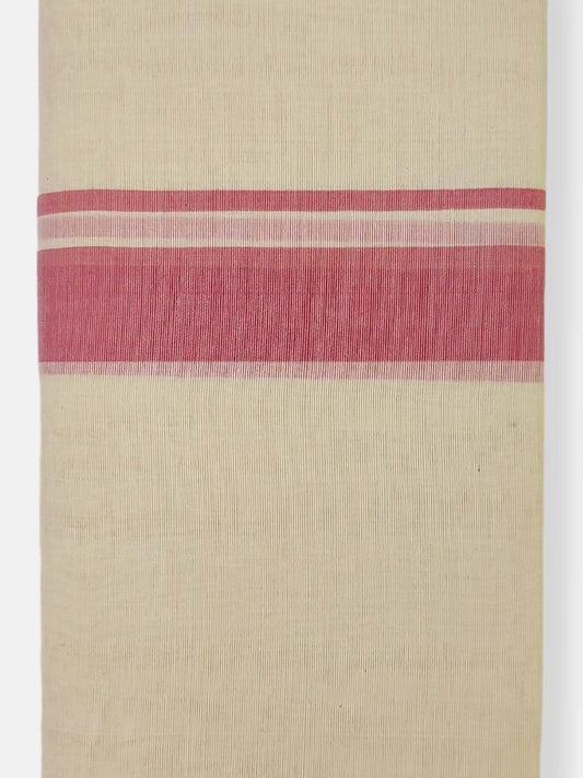 Kerala Balaramapuram Handloom Mundu/Dhoti Pure Cotton