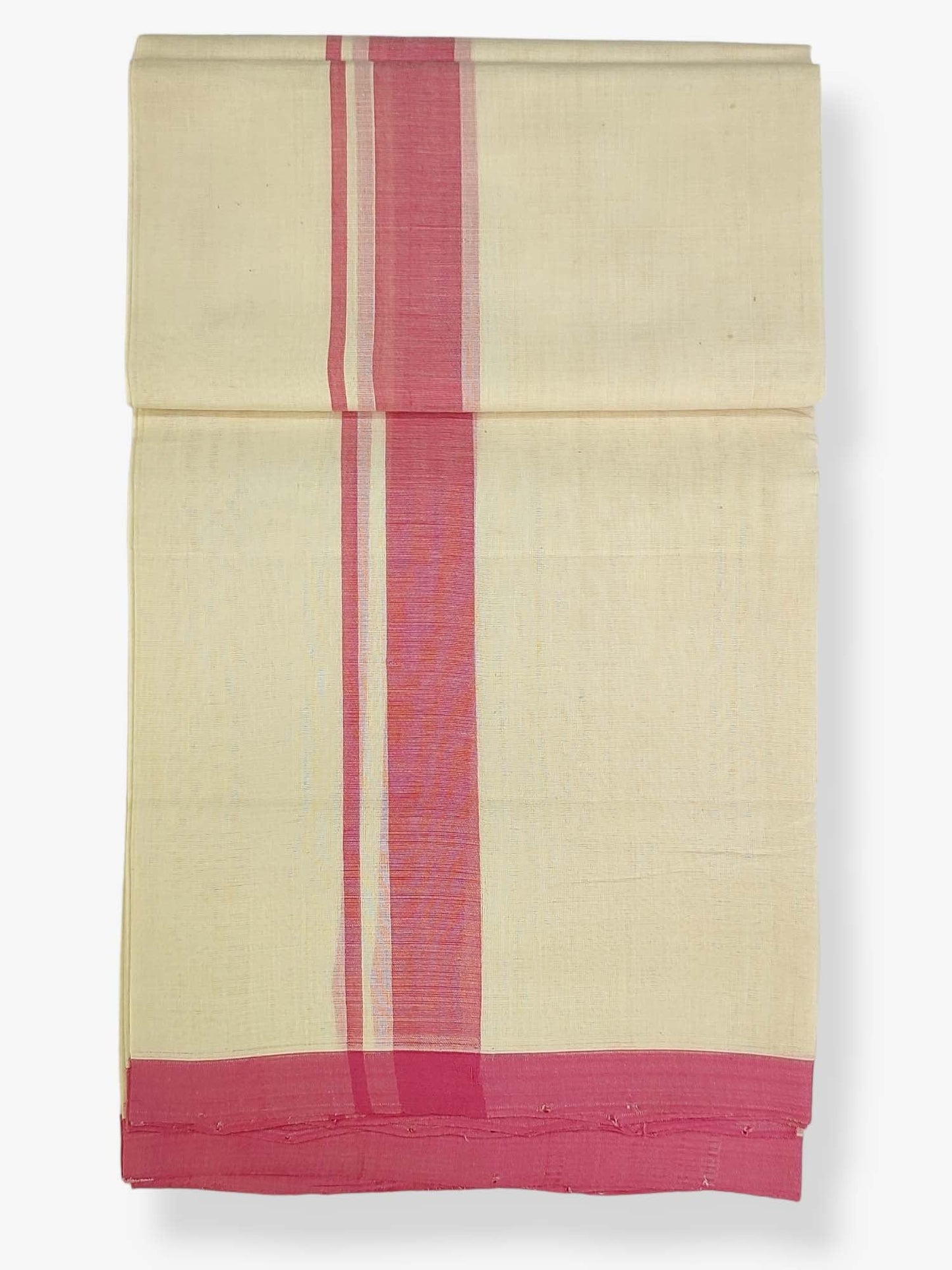 Kerala Balaramapuram Handloom Mundu/Dhoti Pure Cotton