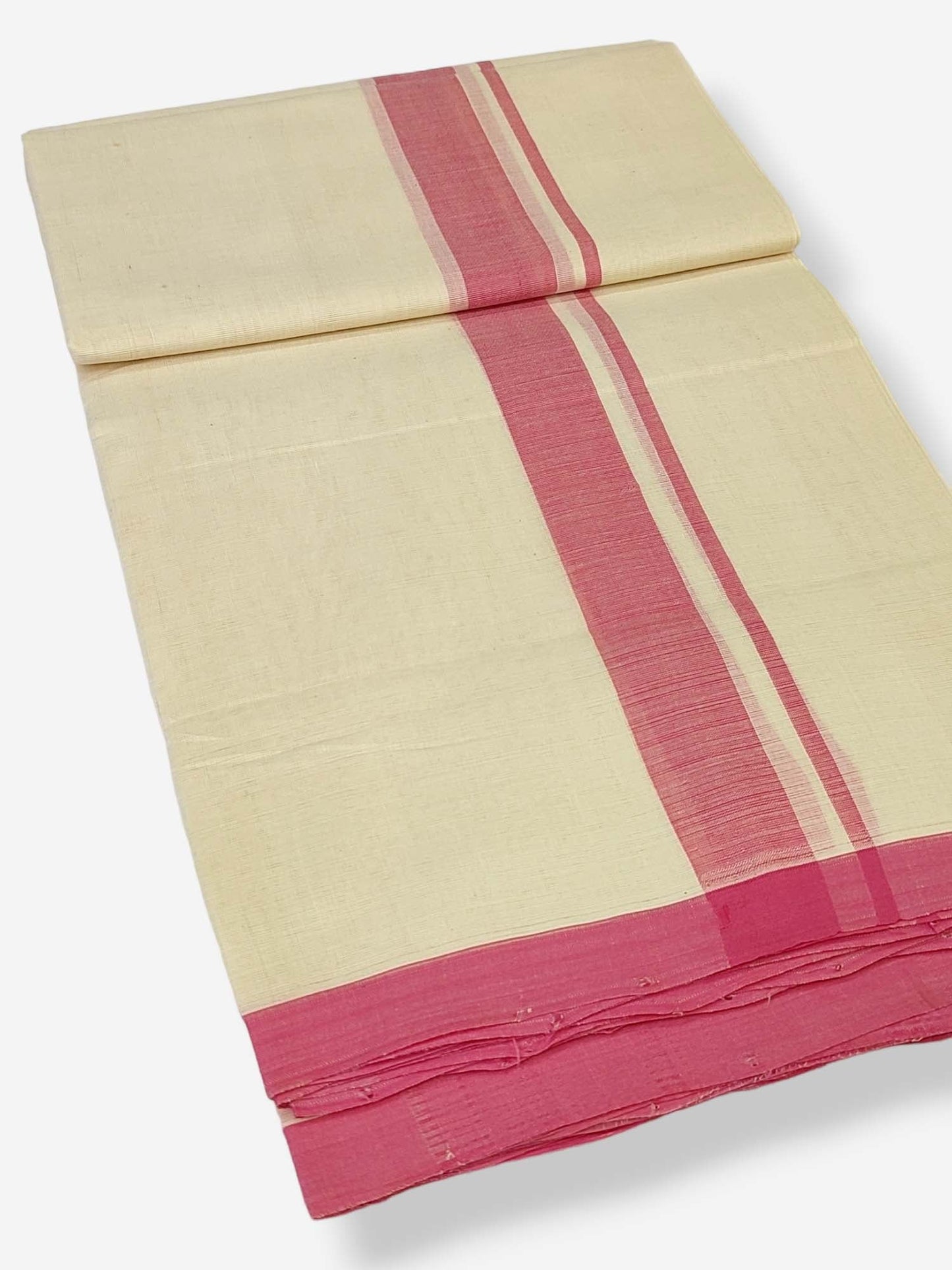 Kerala Balaramapuram Handloom Mundu/Dhoti Pure Cotton