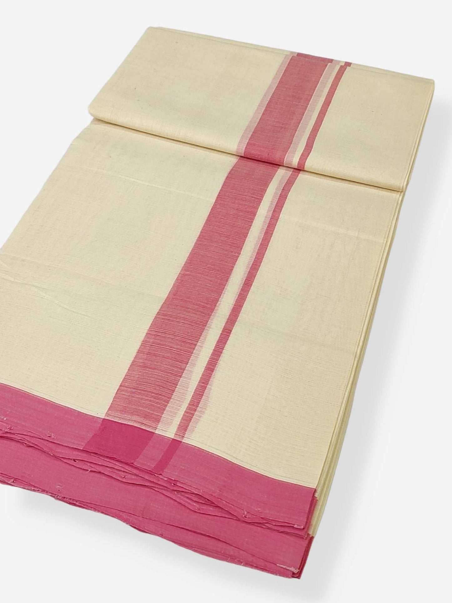 Kerala Balaramapuram Handloom Mundu/Dhoti Pure Cotton