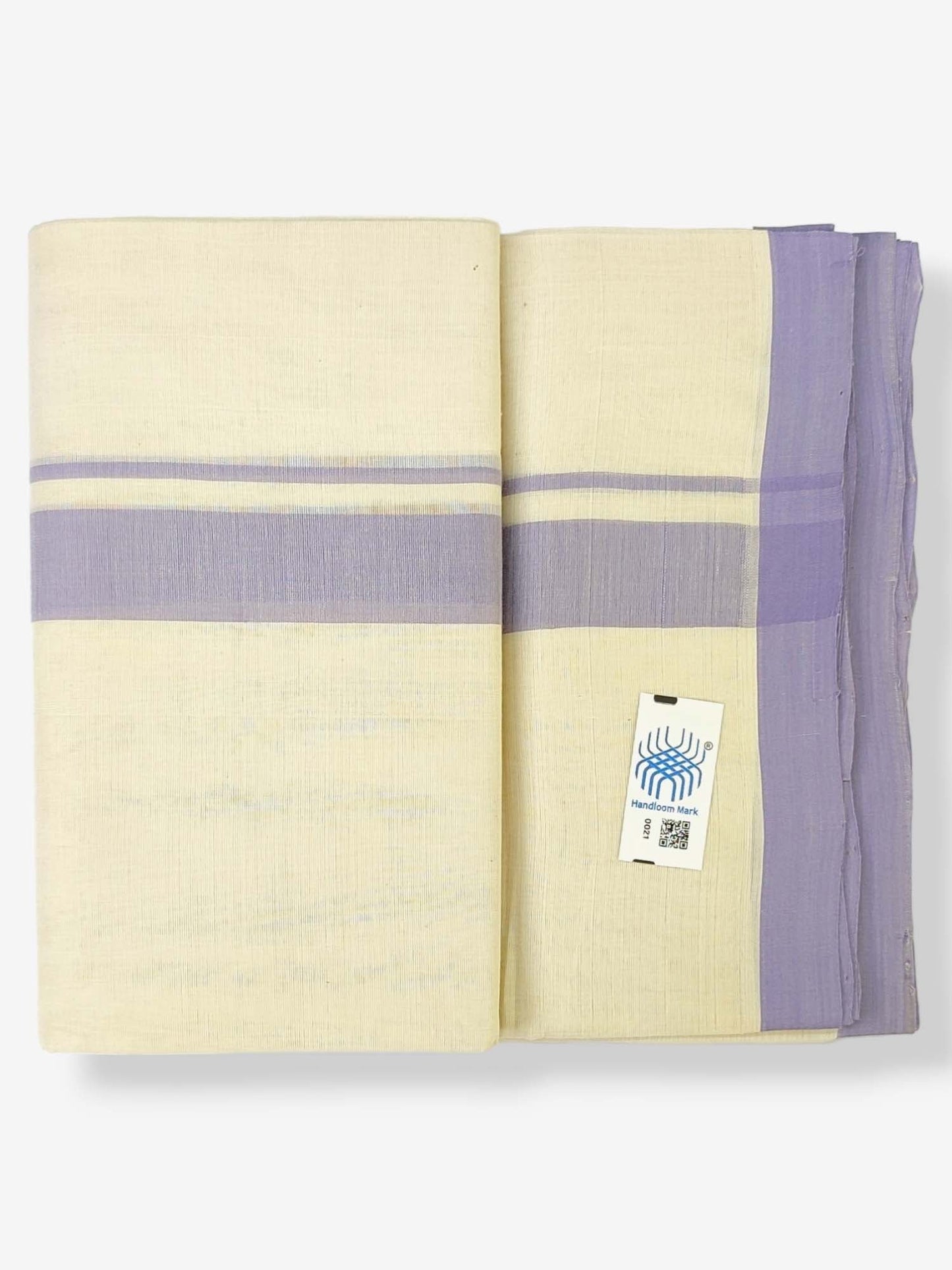 Kerala Balaramapuram Handloom Mundu/Dhoti Pure Cotton