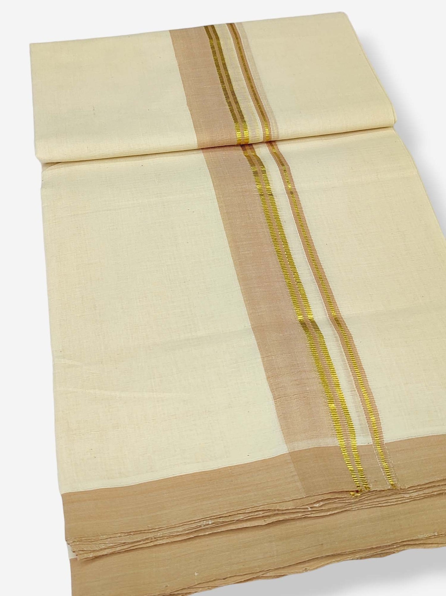 Kerala Balaramapuram Handloom Mundu/Dhoti Pure Cotton