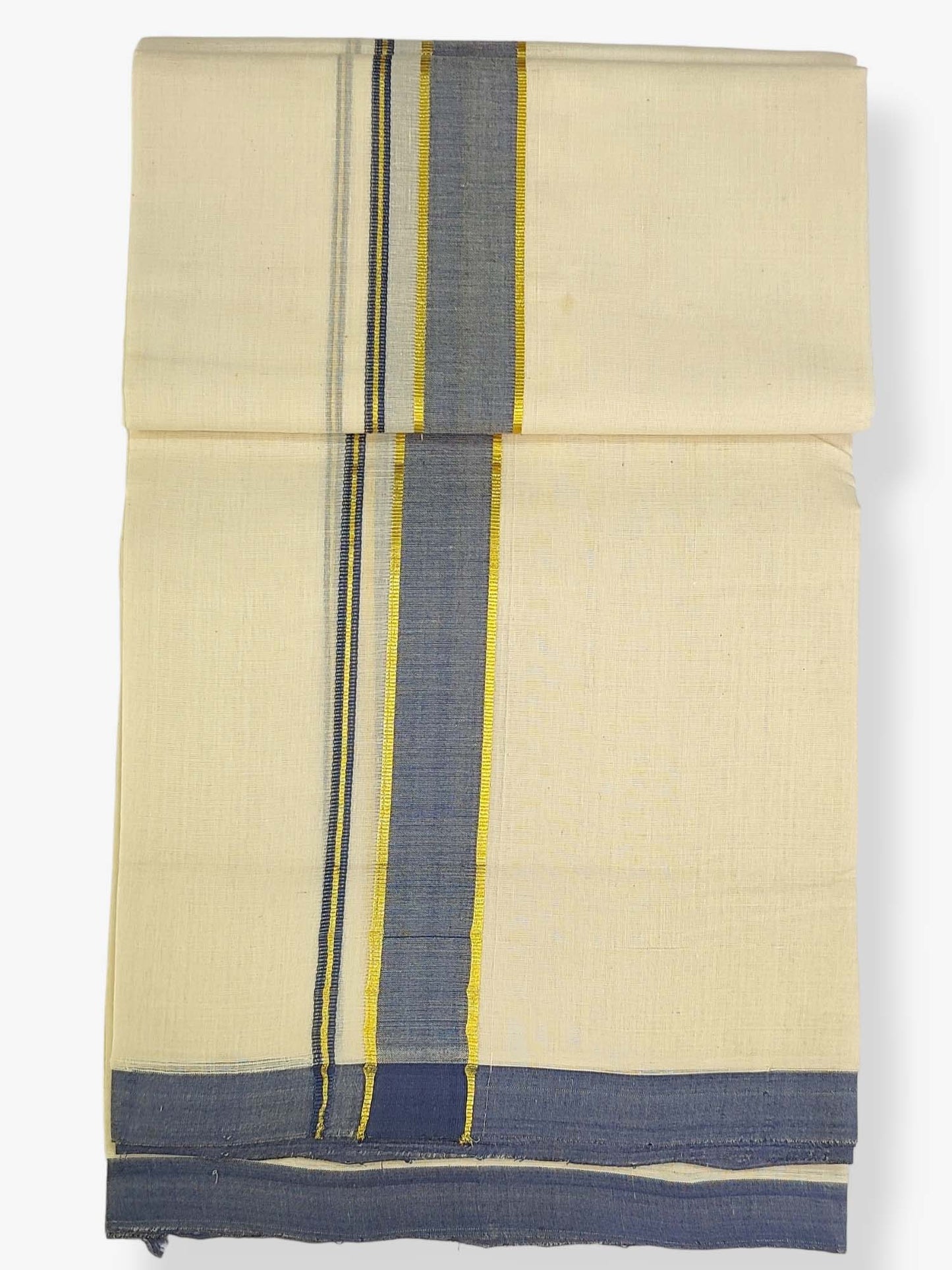 Kerala Balaramapuram Handloom Mundu/Dhoti Pure Cotton