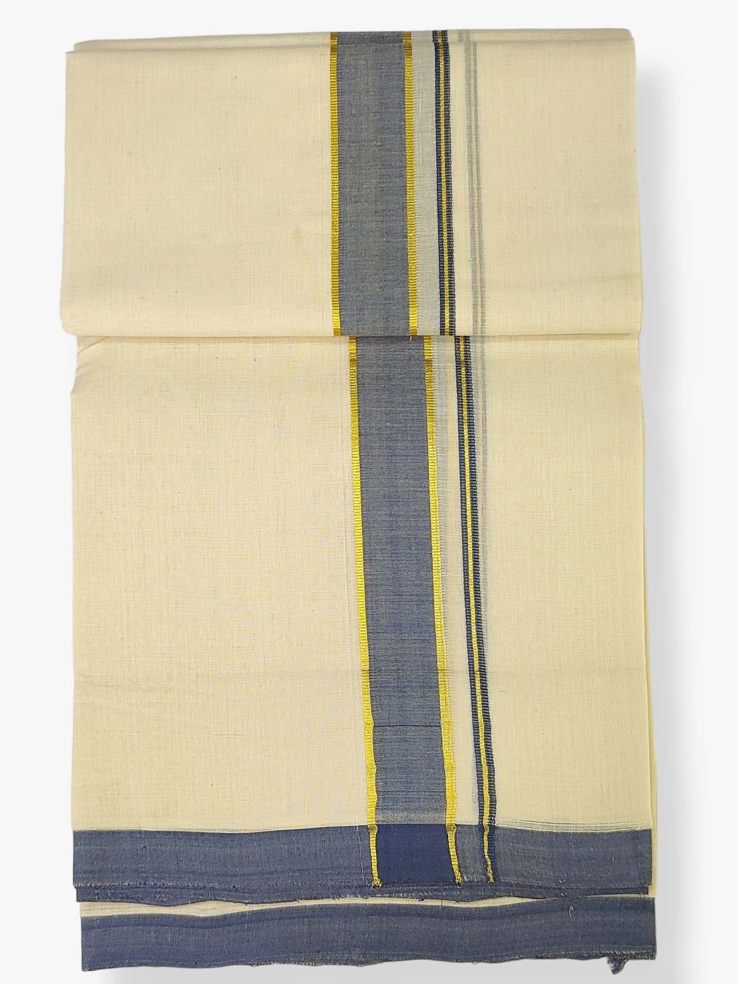 Kerala Balaramapuram Handloom Mundu/Dhoti Pure Cotton