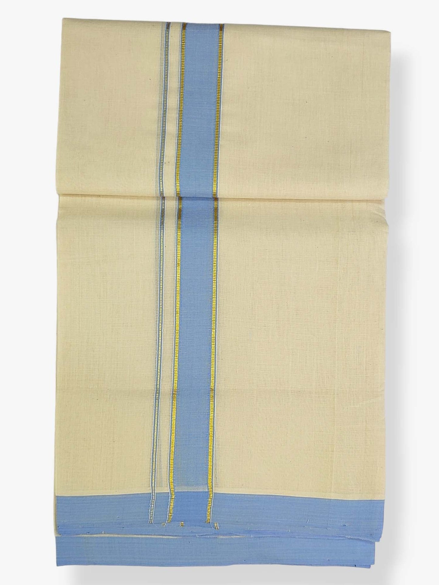 Kerala Balaramapuram Handloom Mundu/Dhoti Pure Cotton