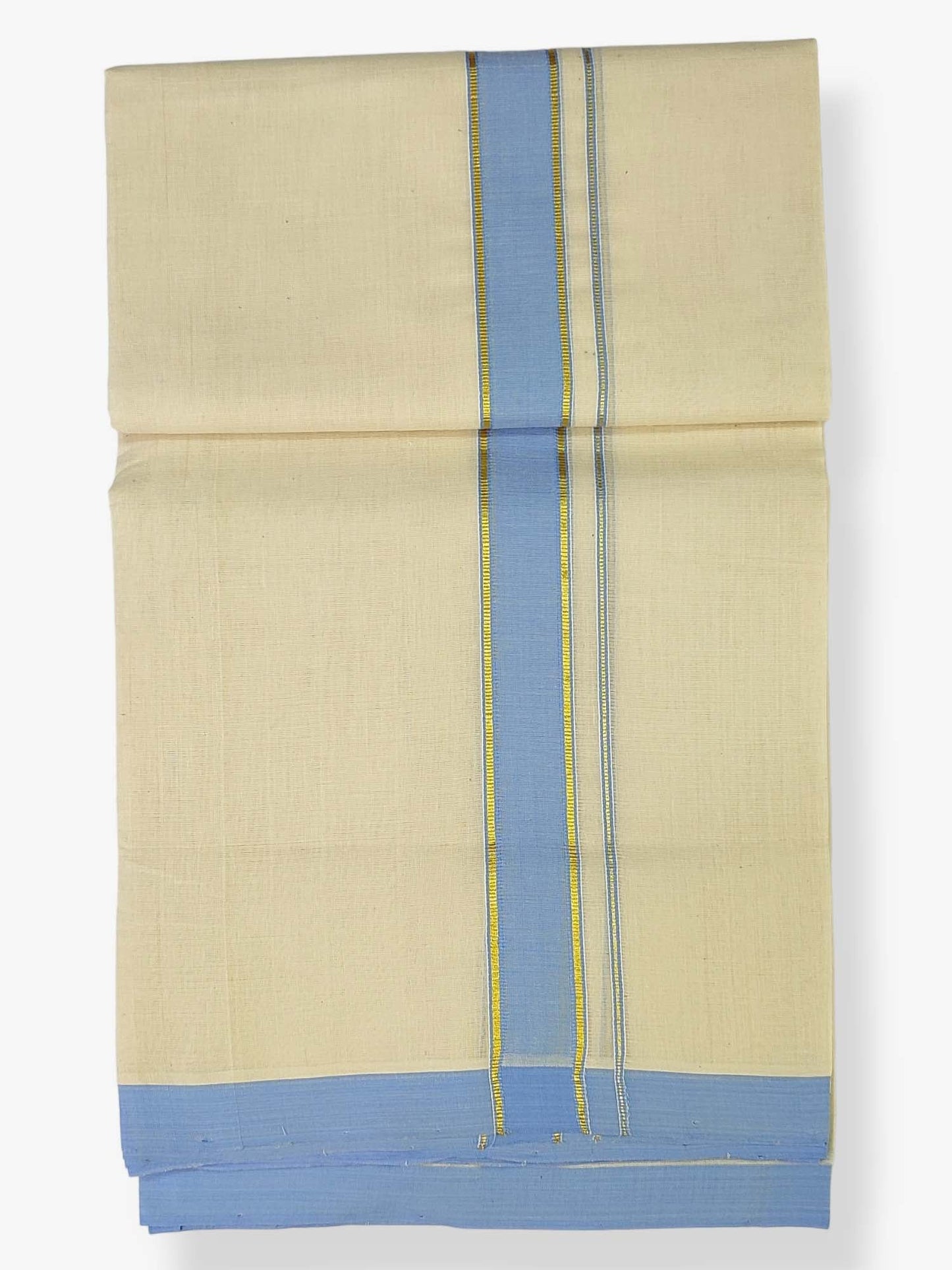 Kerala Balaramapuram Handloom Mundu/Dhoti Pure Cotton