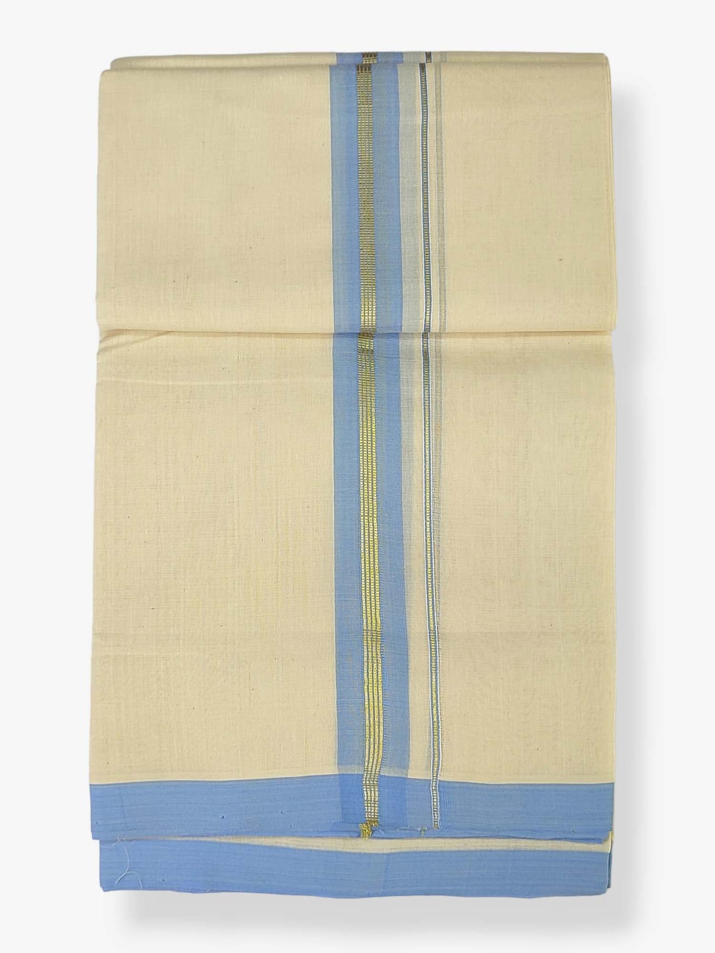 Kerala Balaramapuram Handloom Mundu/Dhoti Pure Cotton