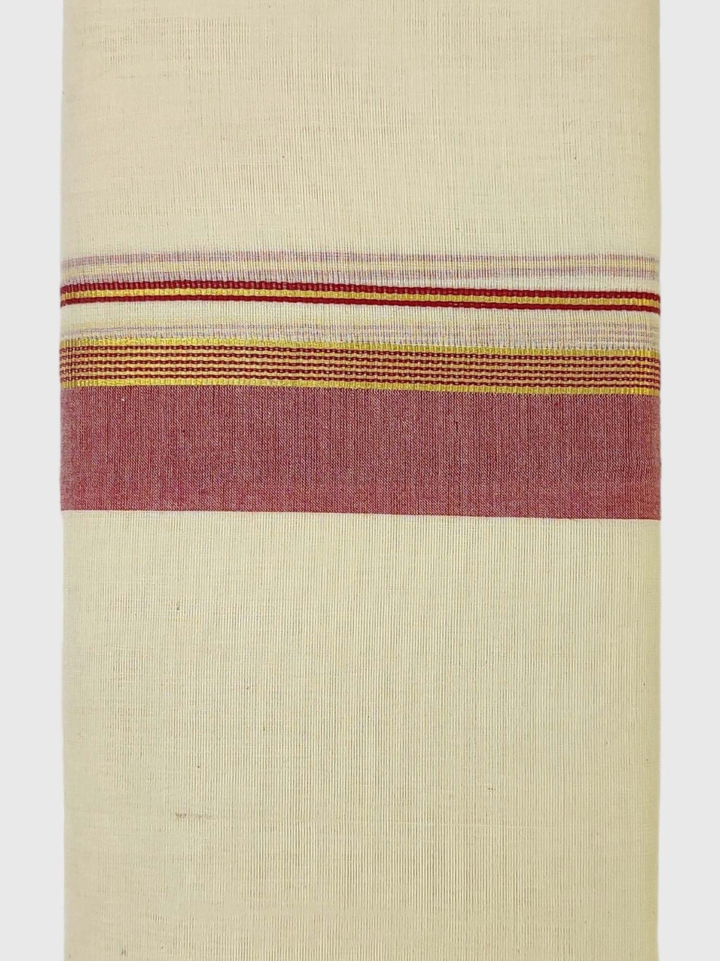 Kerala Balaramapuram Handloom Mundu/Dhoti Pure Cotton