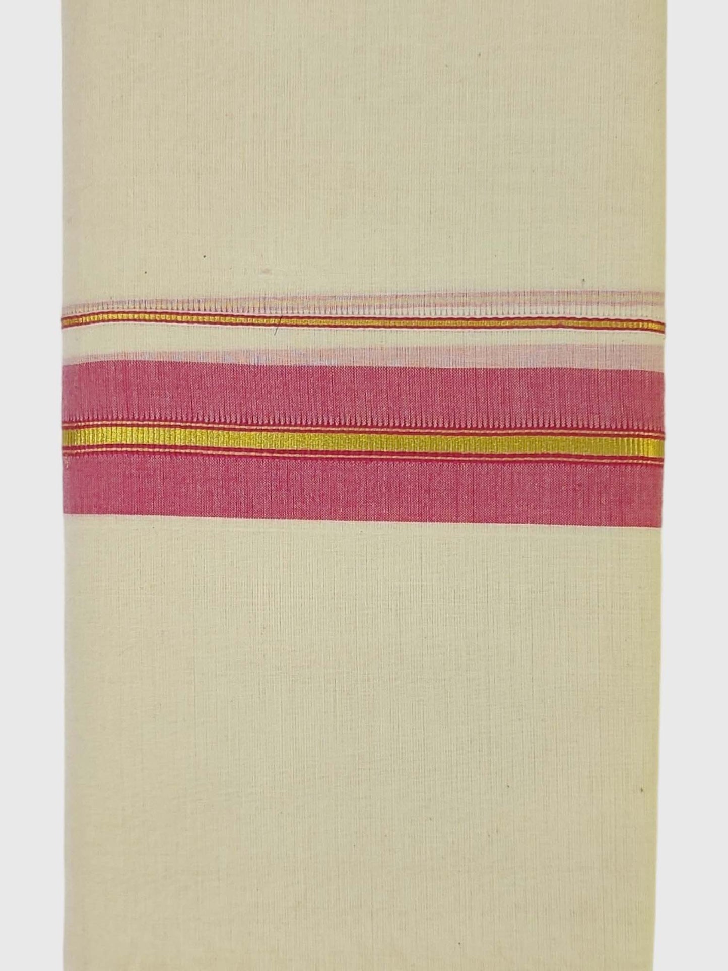 Kerala Balaramapuram Handloom Mundu/Dhoti Pure Cotton