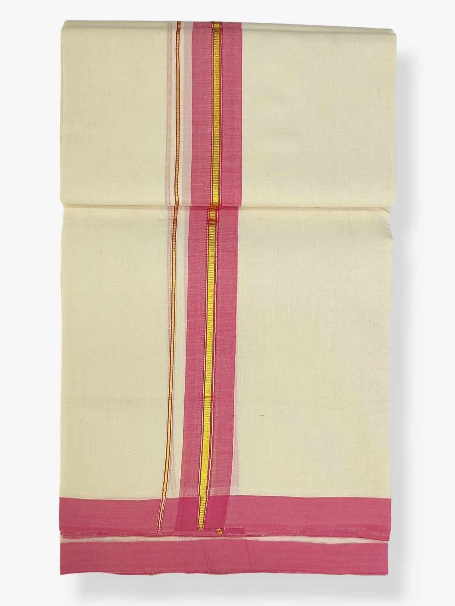 Kerala Balaramapuram Handloom Mundu/Dhoti Pure Cotton