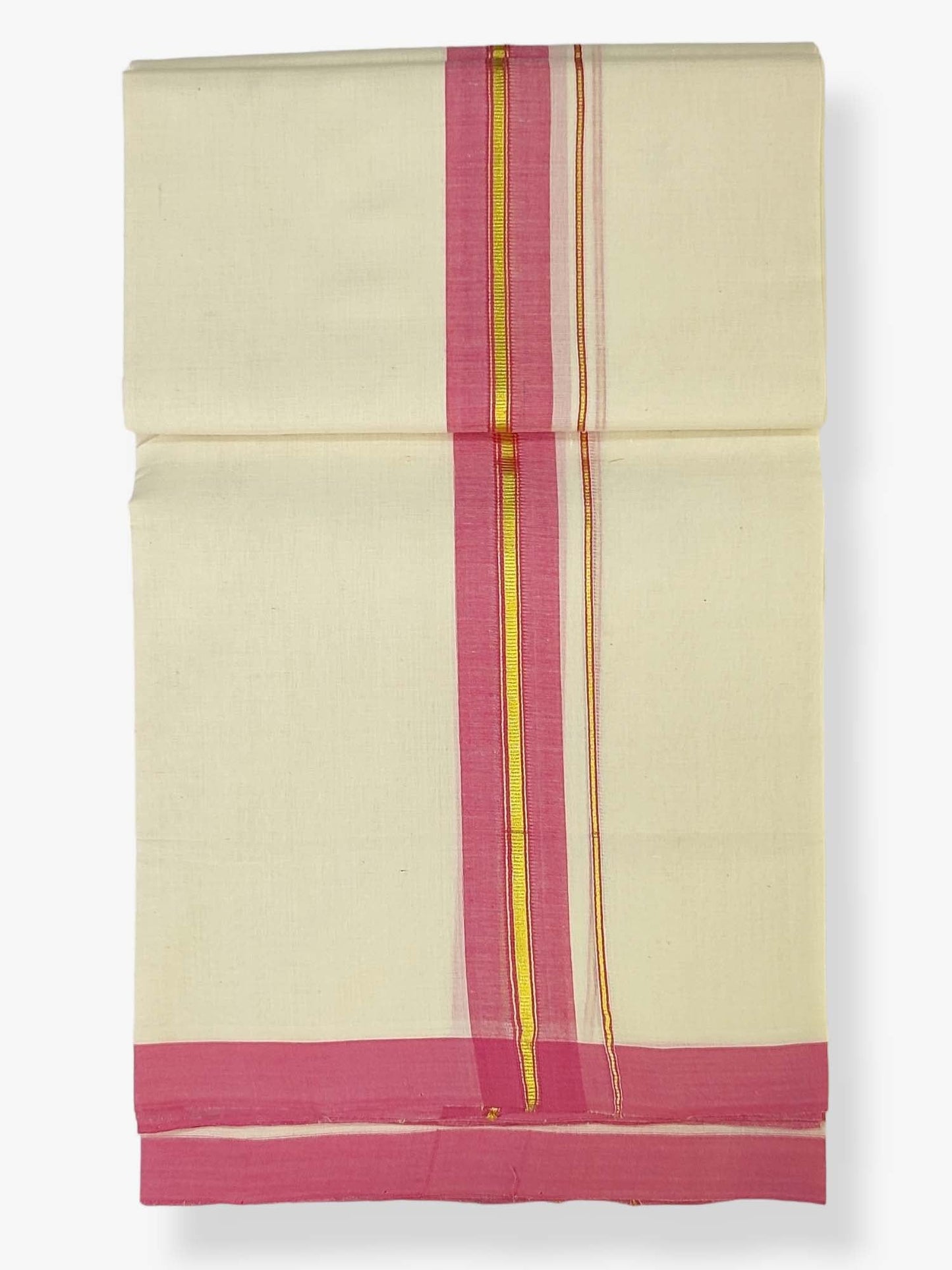 Kerala Balaramapuram Handloom Mundu/Dhoti Pure Cotton