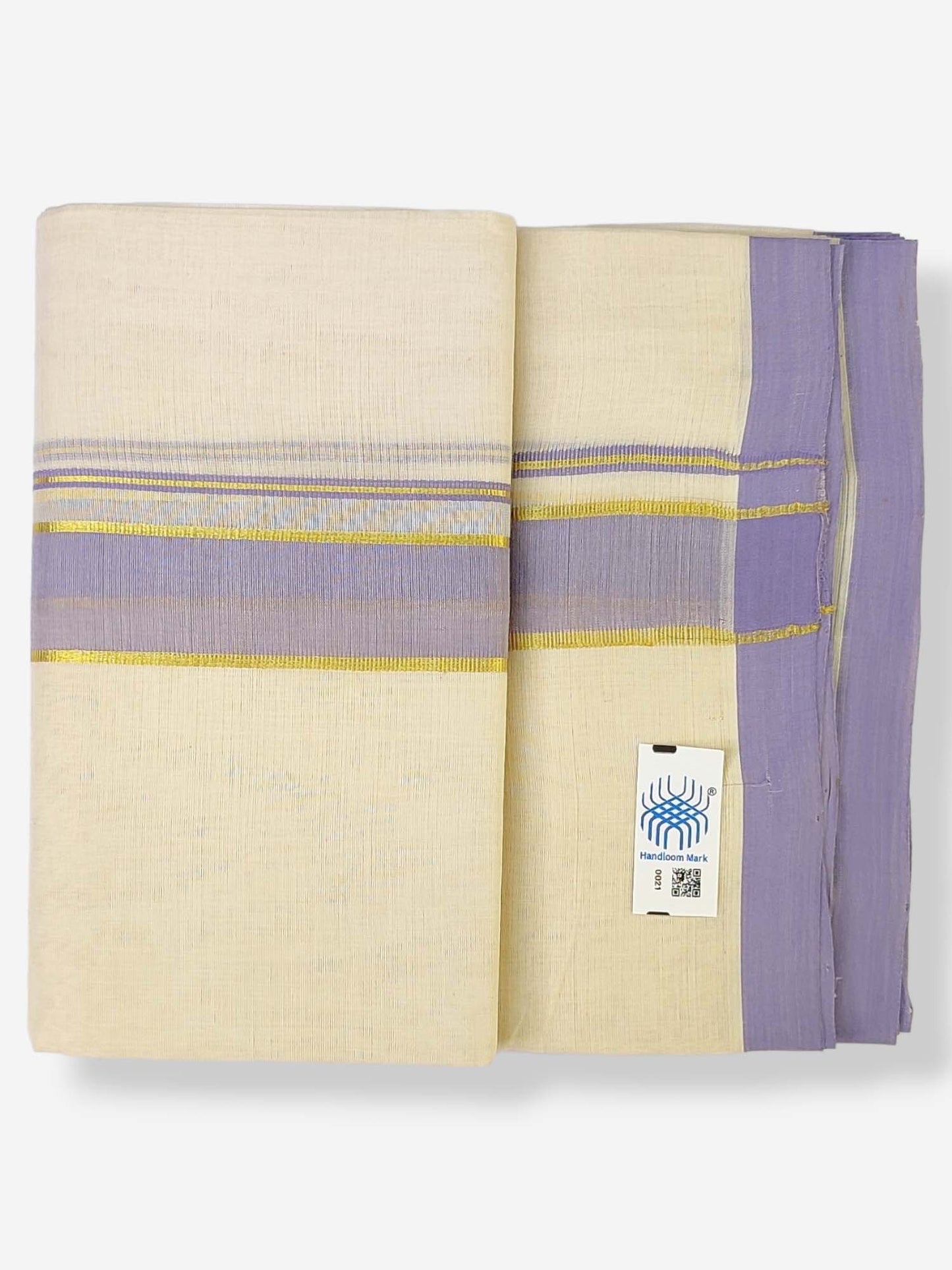 Kerala Balaramapuram Handloom Mundu/Dhoti Pure Cotton