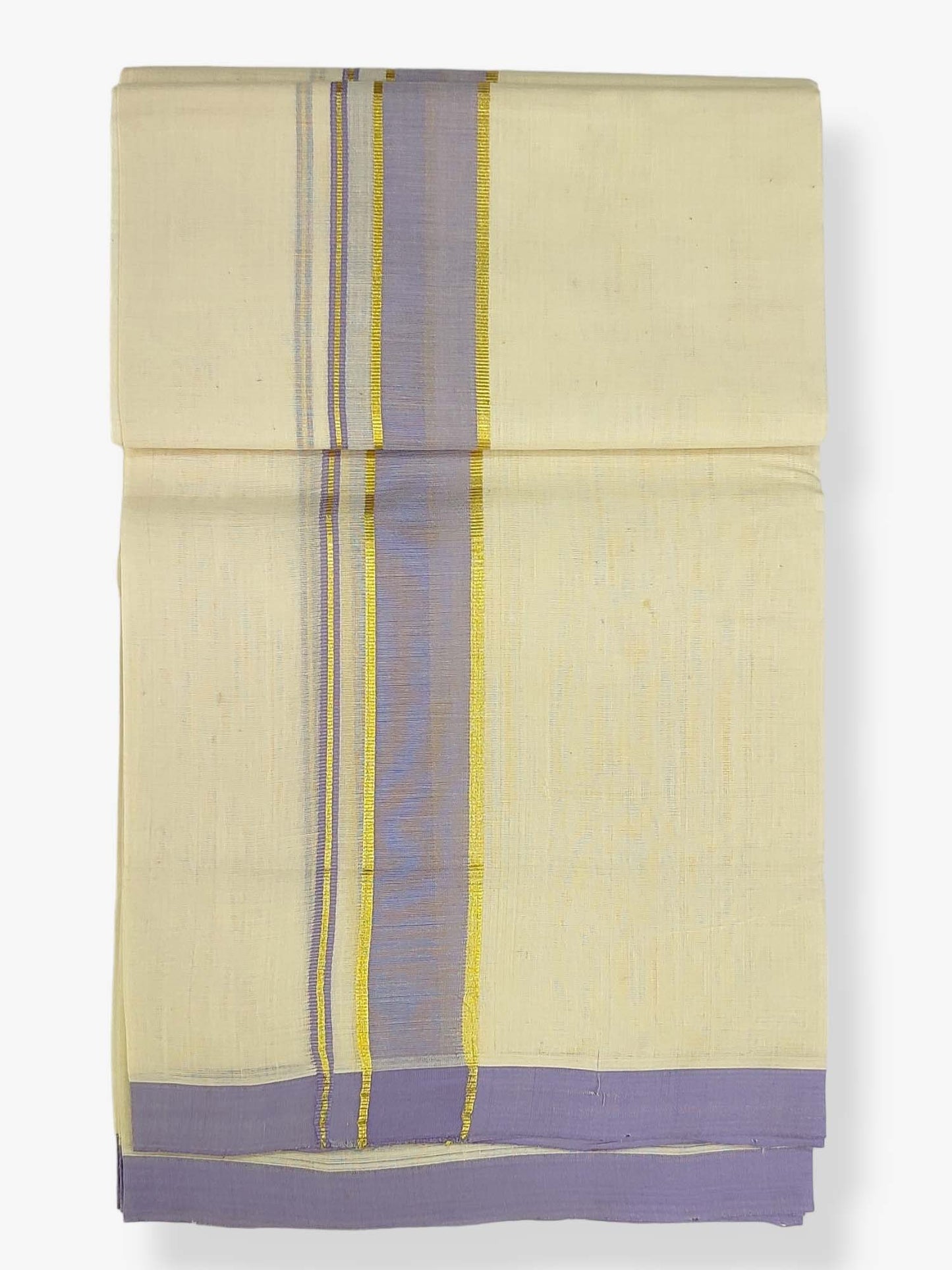 Kerala Balaramapuram Handloom Mundu/Dhoti Pure Cotton