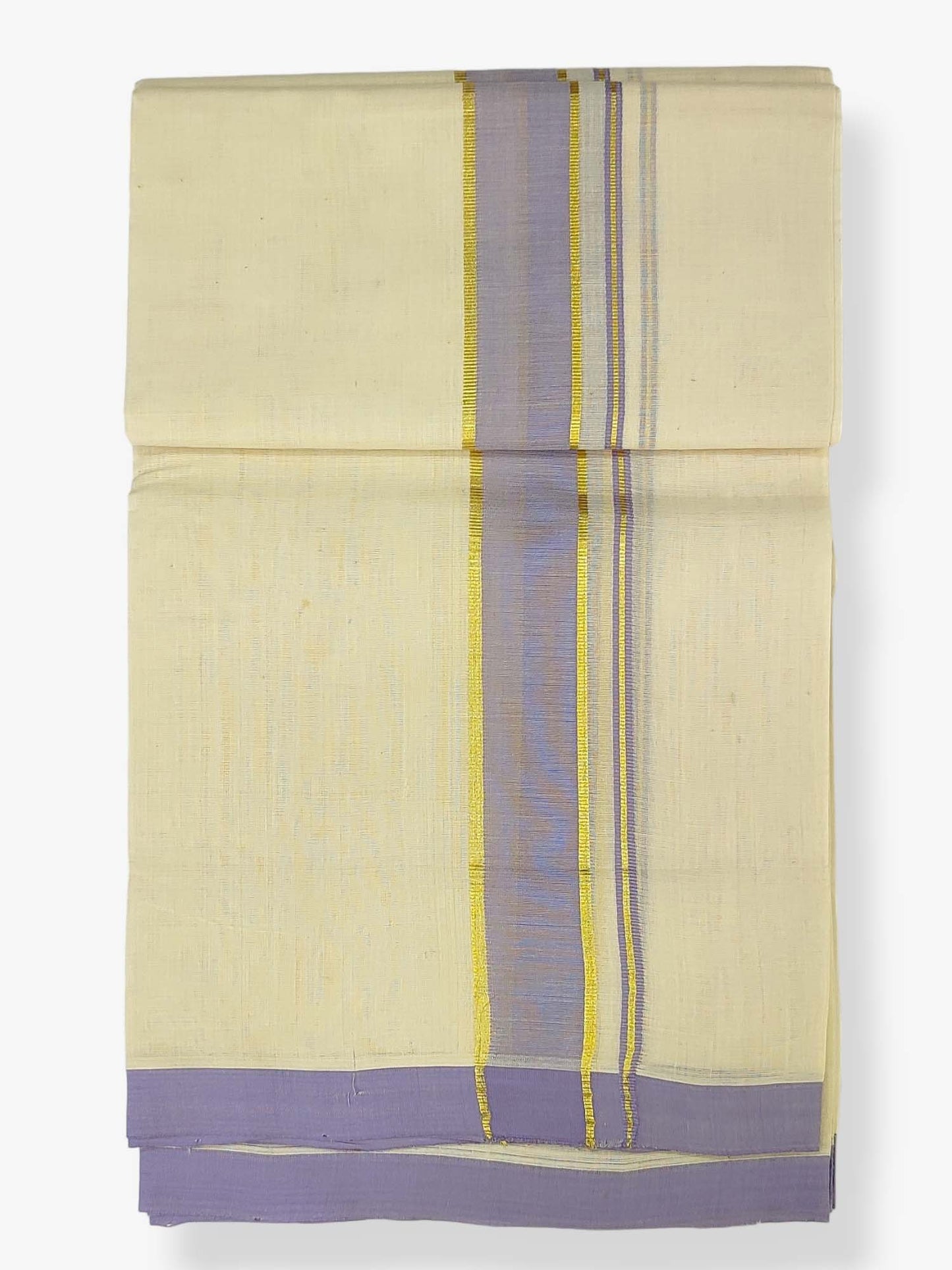 Kerala Balaramapuram Handloom Mundu/Dhoti Pure Cotton