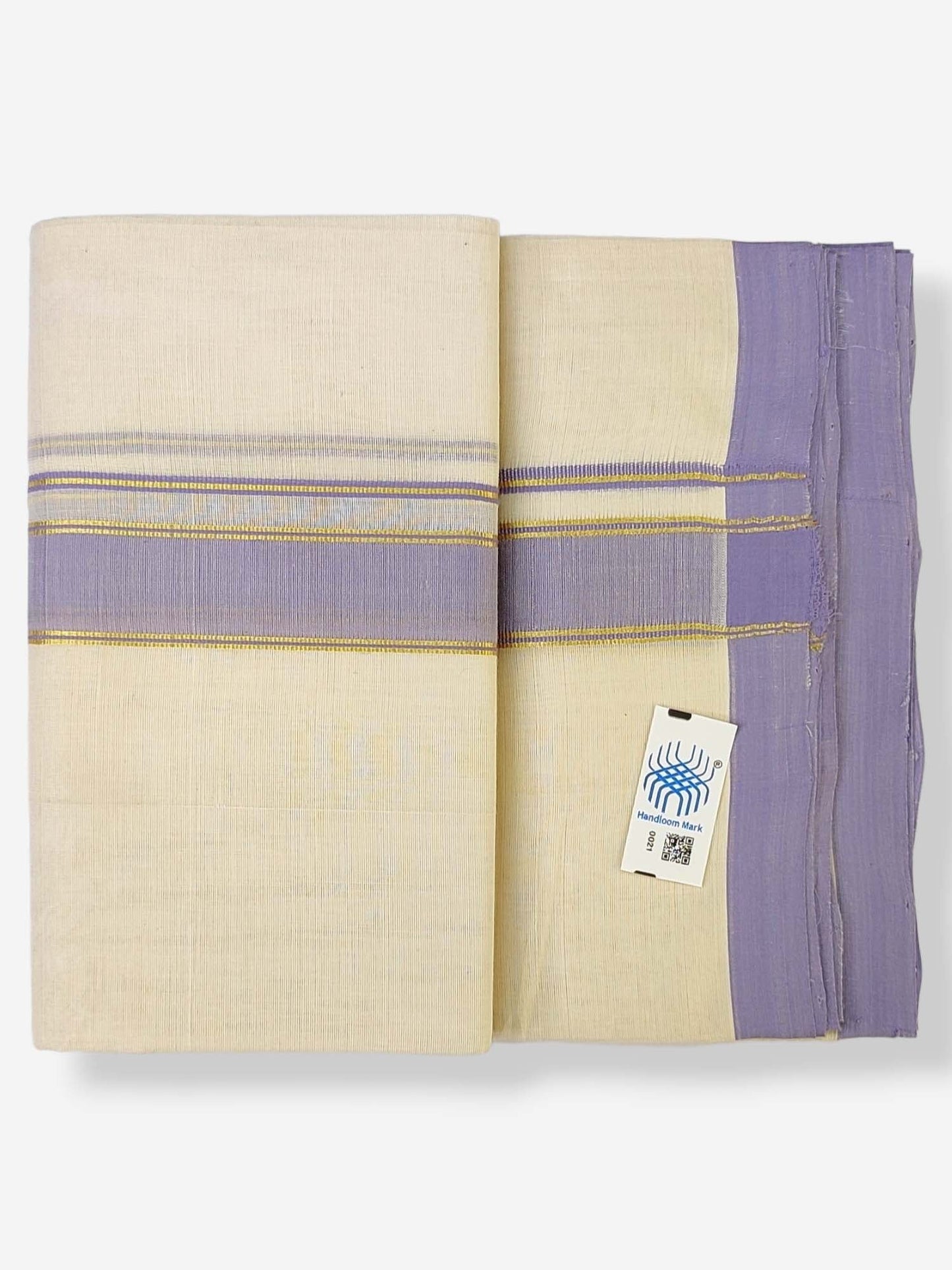 Kerala Balaramapuram Handloom Mundu/Dhoti Pure Cotton