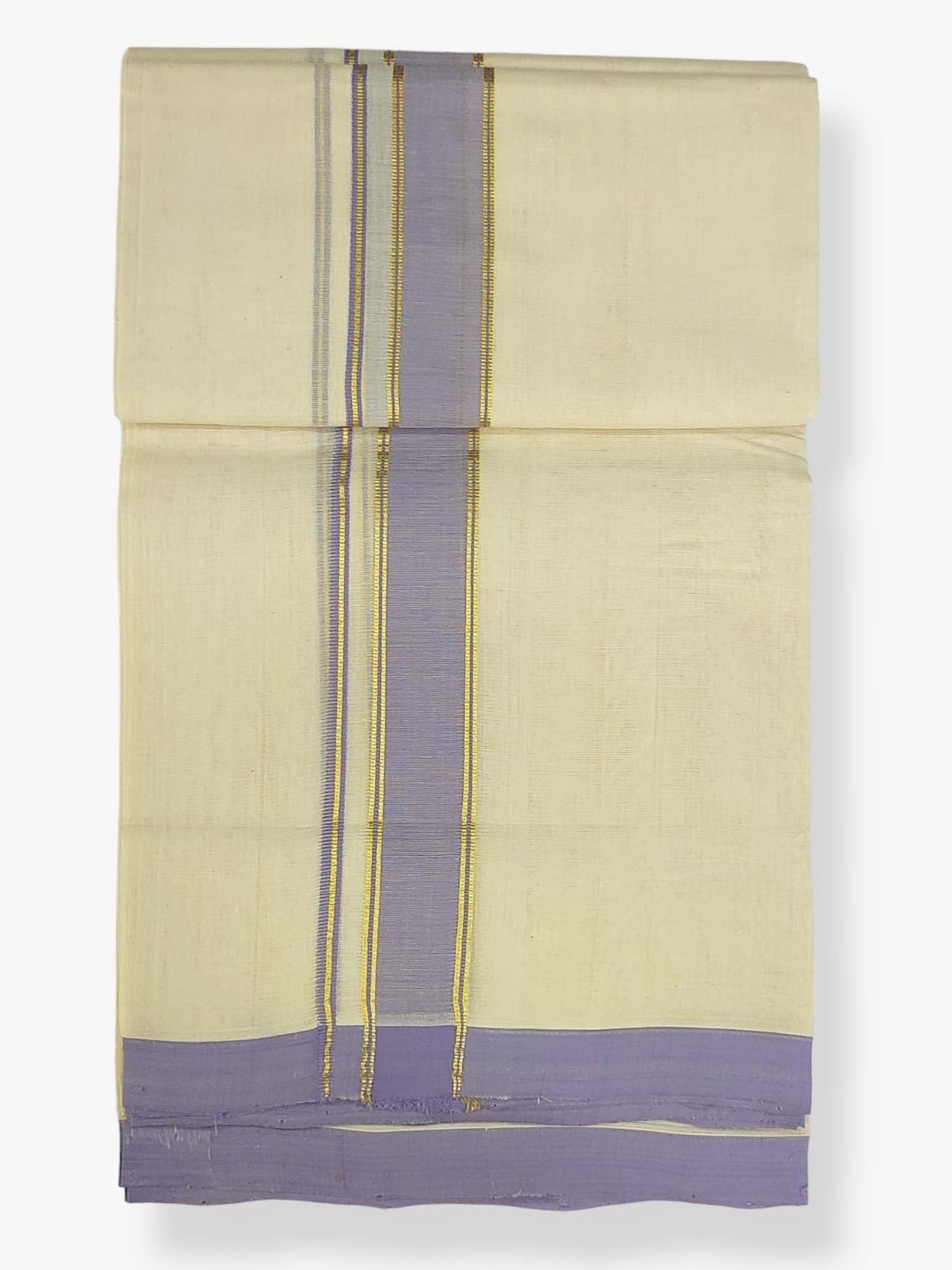 Kerala Balaramapuram Handloom Mundu/Dhoti Pure Cotton