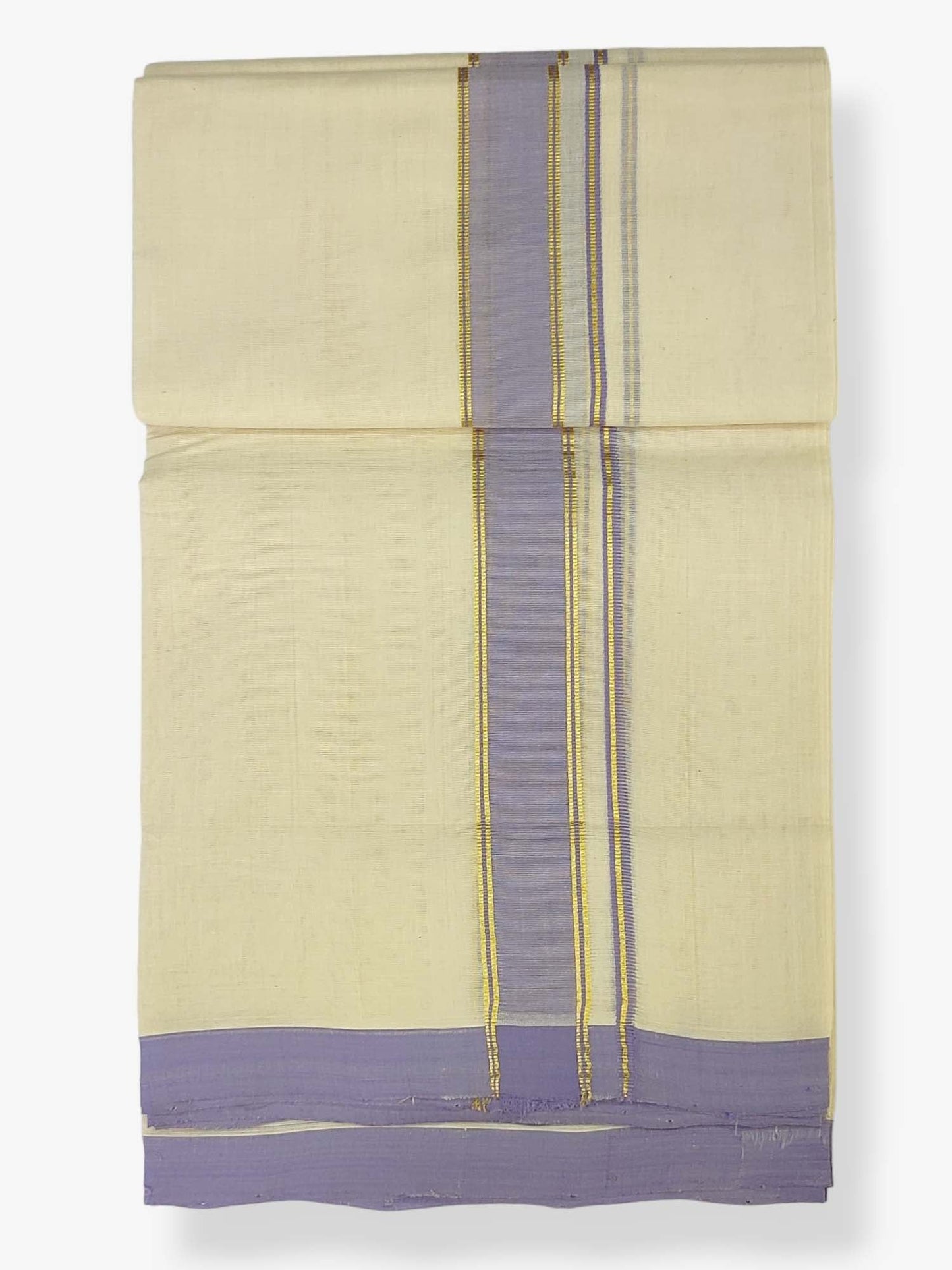 Kerala Balaramapuram Handloom Mundu/Dhoti Pure Cotton