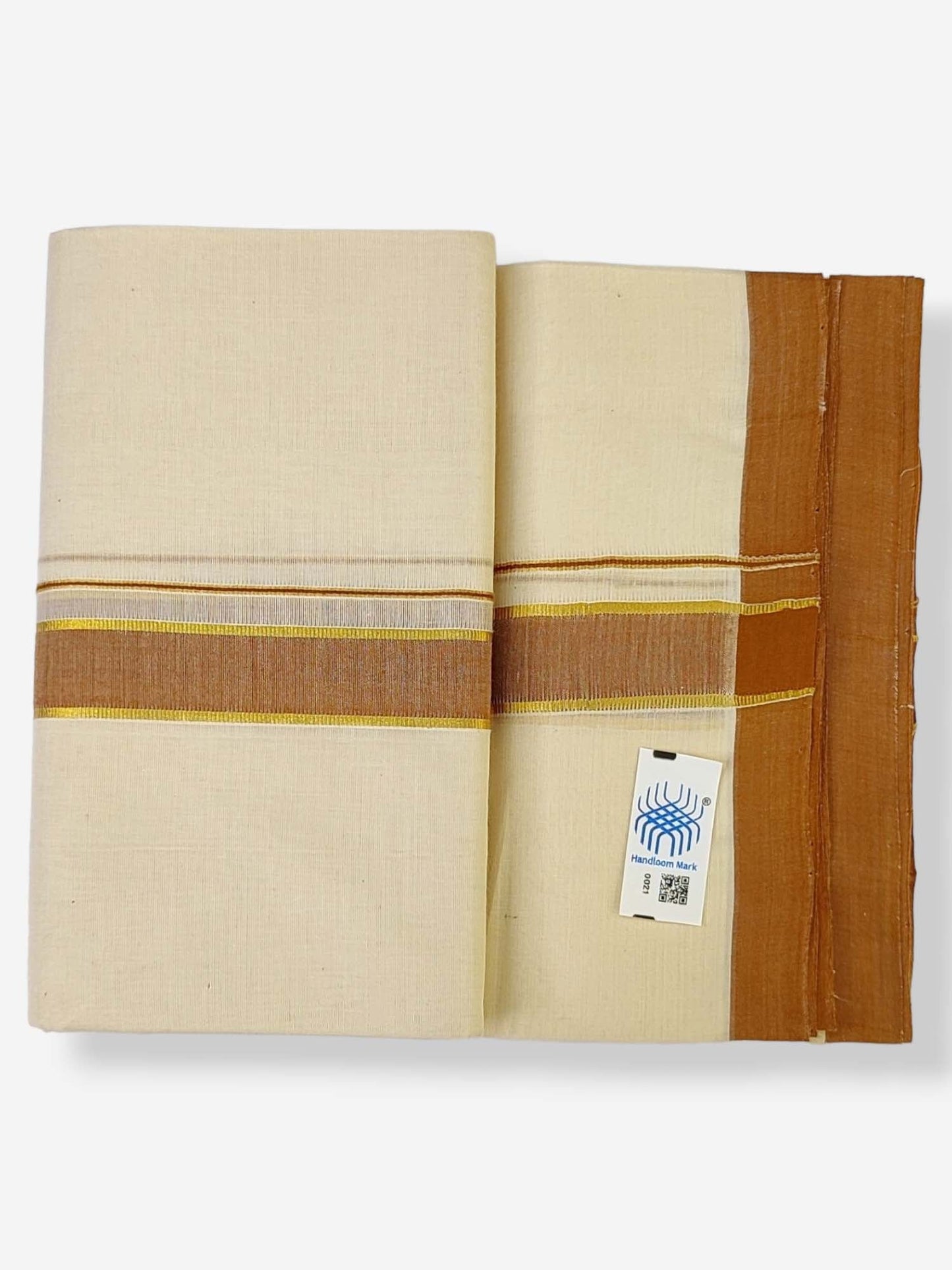 Kerala Balaramapuram Handloom Mundu/Dhoti Pure Cotton