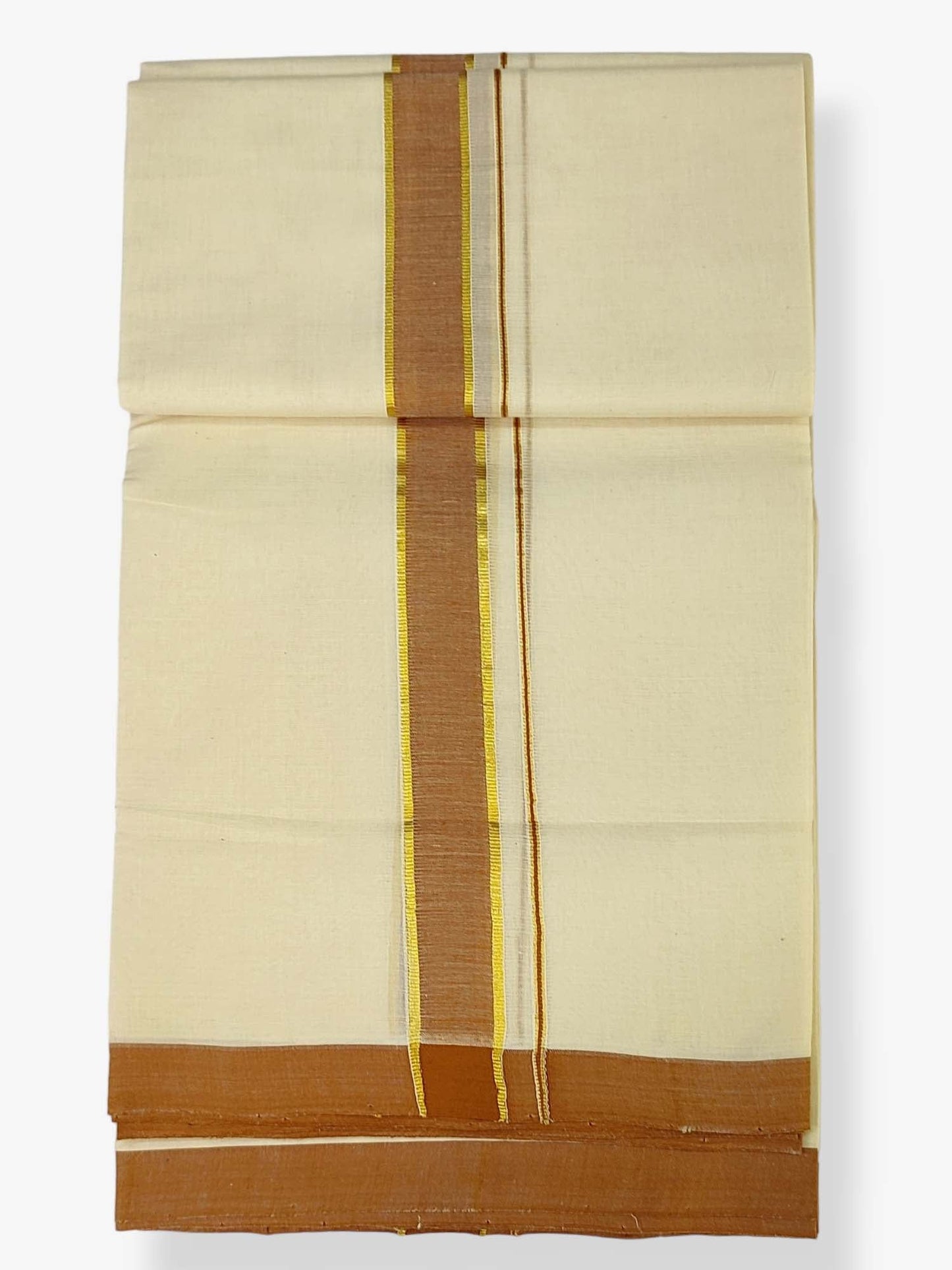 Kerala Balaramapuram Handloom Mundu/Dhoti Pure Cotton