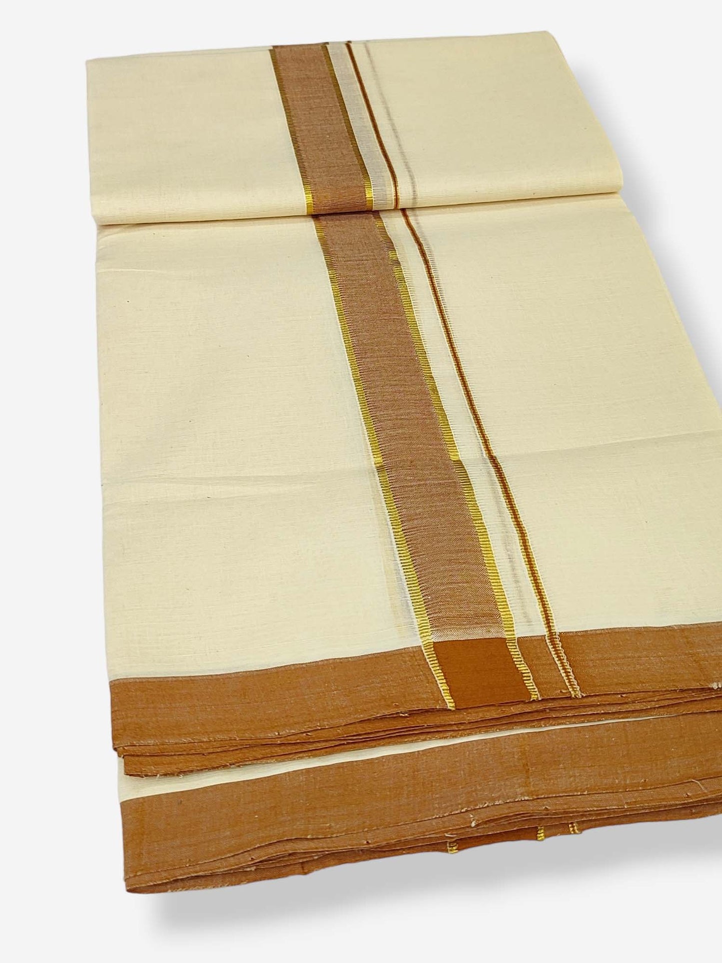 Kerala Balaramapuram Handloom Mundu/Dhoti Pure Cotton