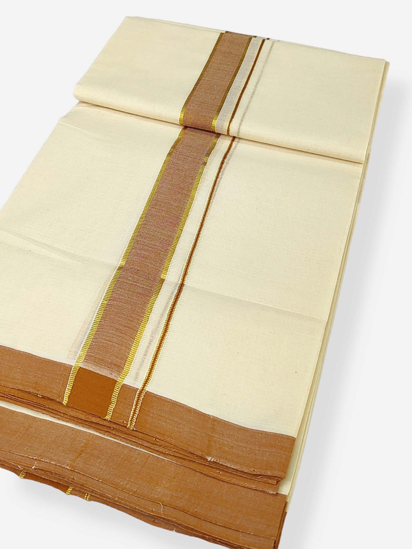 Kerala Balaramapuram Handloom Mundu/Dhoti Pure Cotton