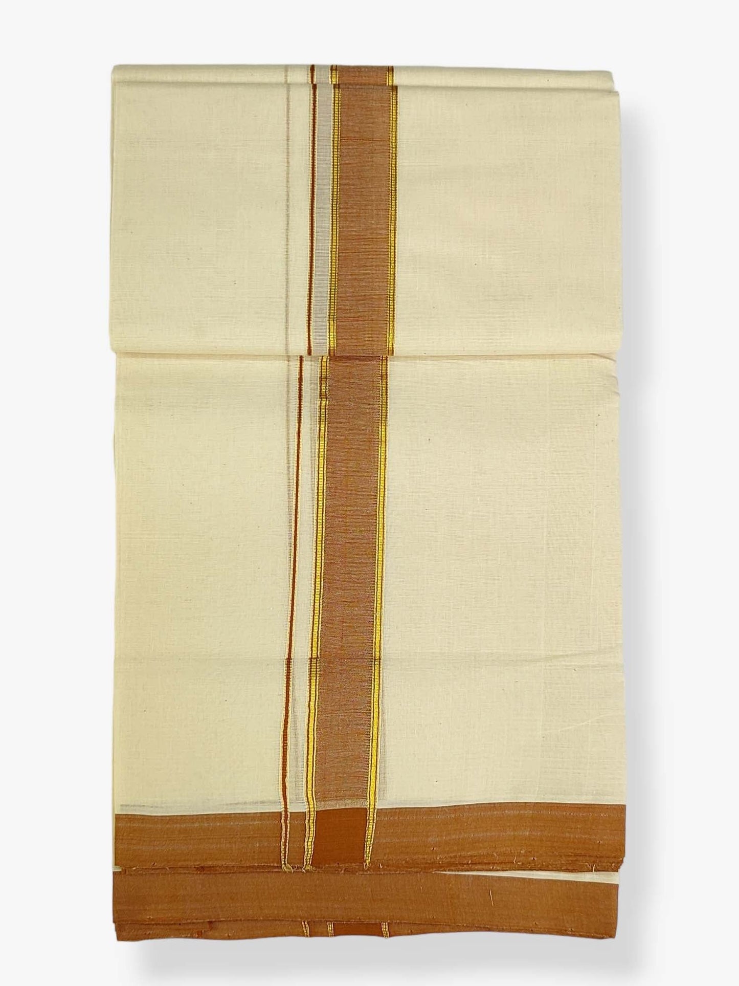 Kerala Balaramapuram Handloom Mundu/Dhoti Pure Cotton