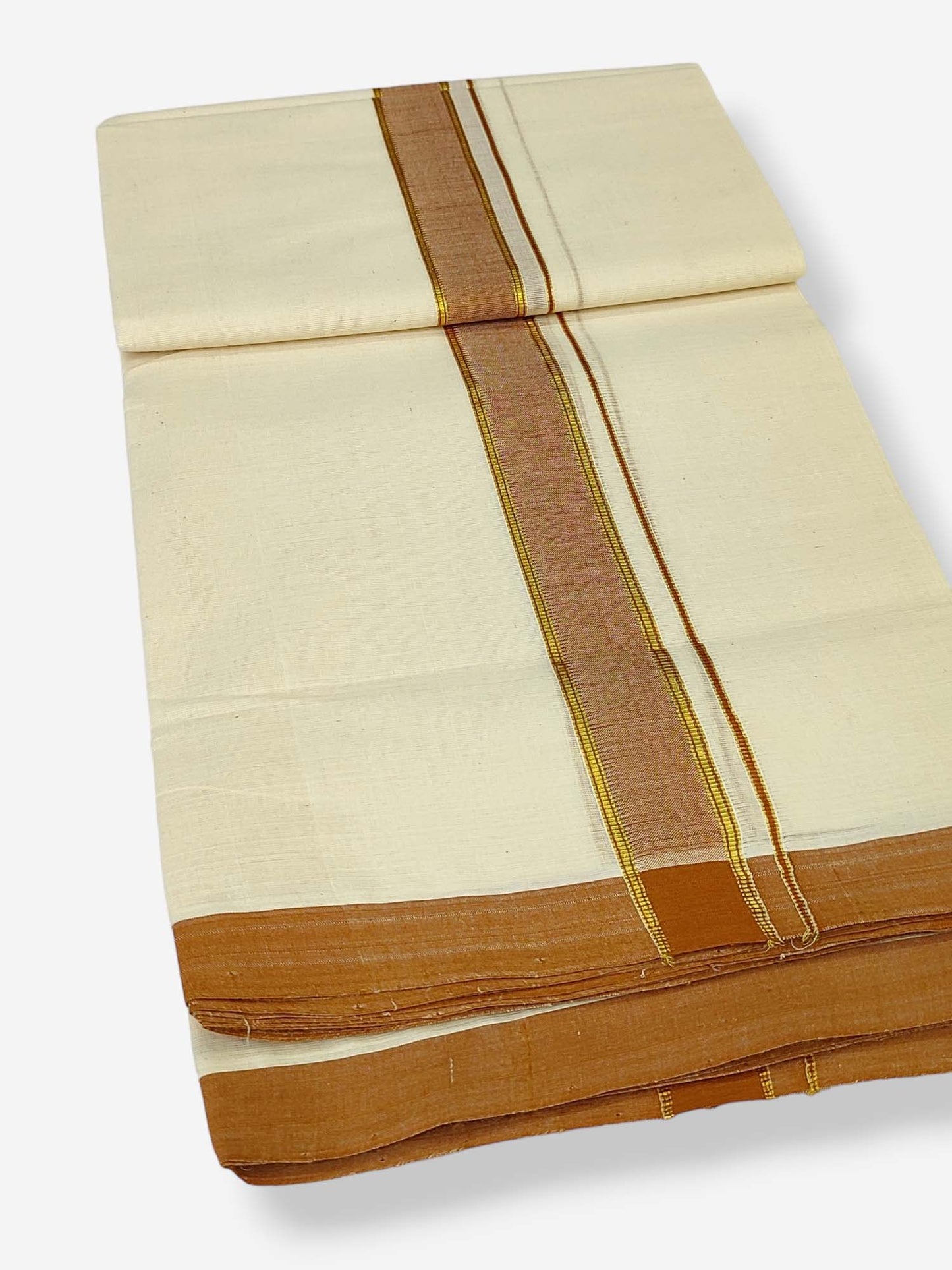 Kerala Balaramapuram Handloom Mundu/Dhoti Pure Cotton