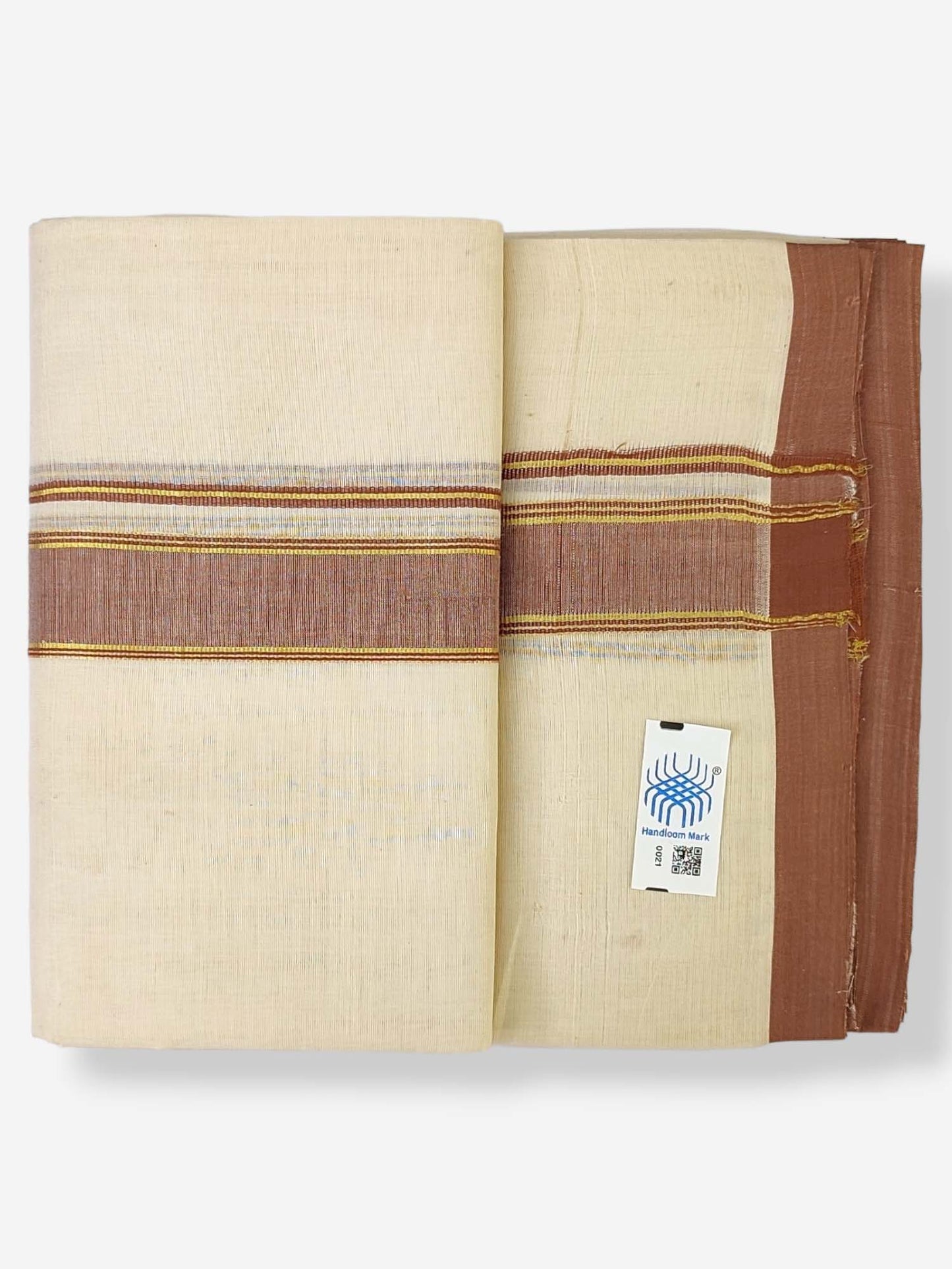 Kerala Balaramapuram Handloom Mundu/Dhoti Pure Cotton