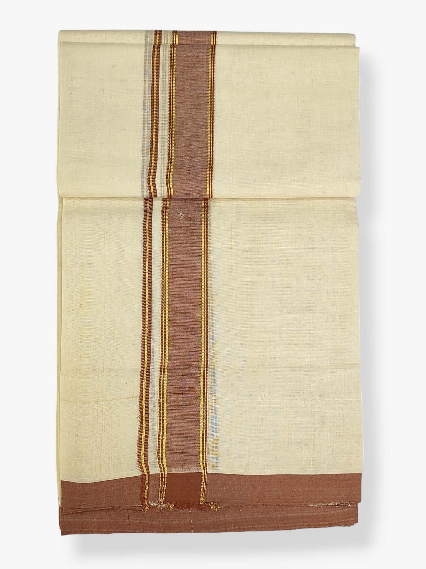 Kerala Balaramapuram Handloom Mundu/Dhoti Pure Cotton