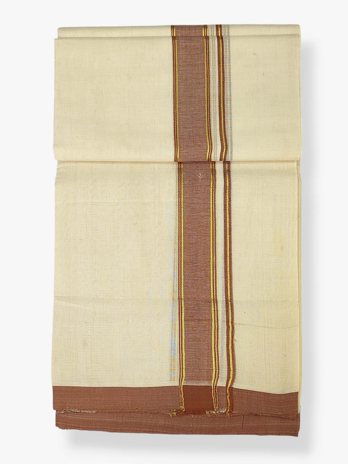 Kerala Balaramapuram Handloom Mundu/Dhoti Pure Cotton