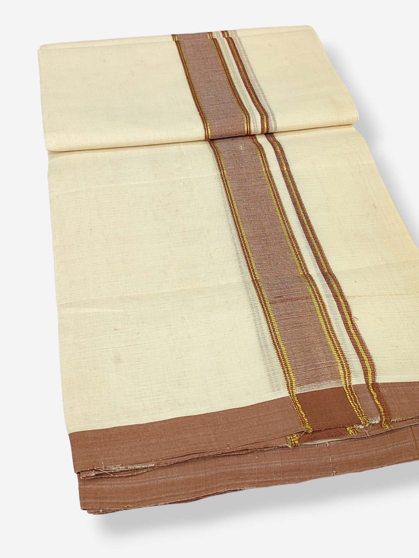 Kerala Balaramapuram Handloom Mundu/Dhoti Pure Cotton