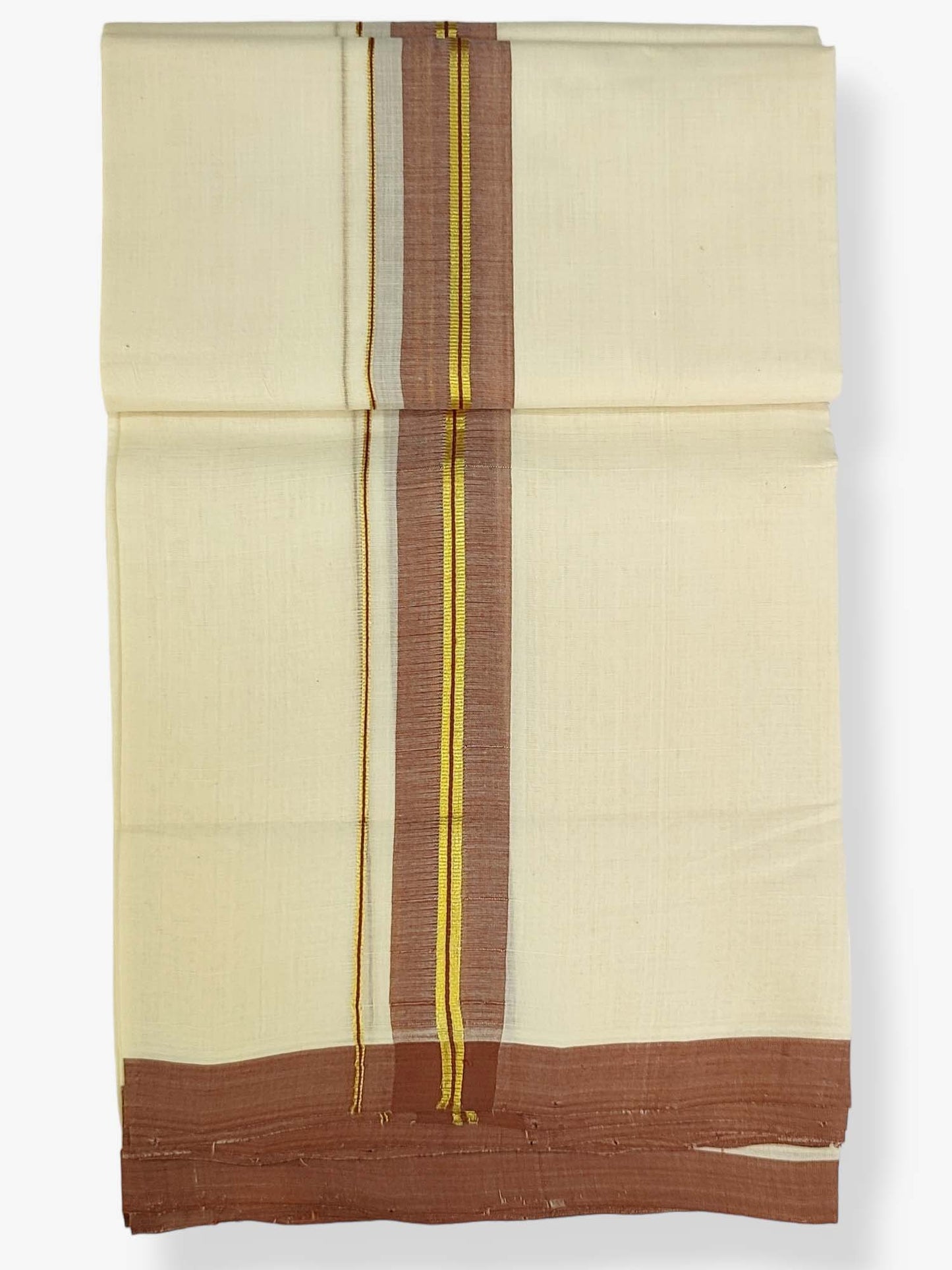 Kerala Balaramapuram Handloom Mundu/Dhoti Pure Cotton
