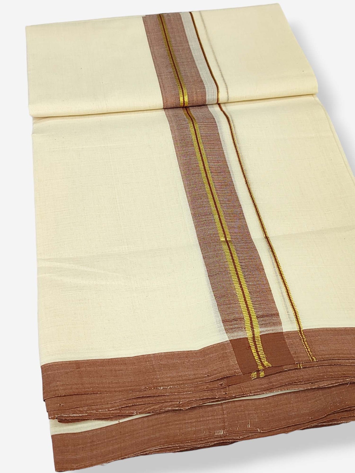 Kerala Balaramapuram Handloom Mundu/Dhoti Pure Cotton