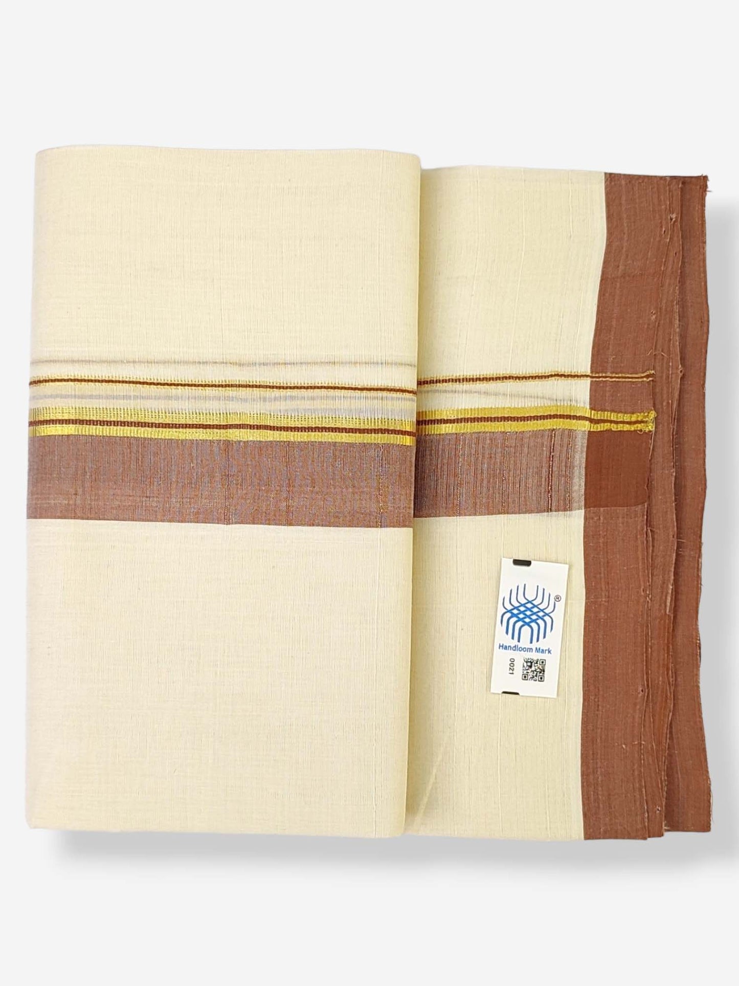 Kerala Balaramapuram Handloom Mundu/Dhoti Pure Cotton
