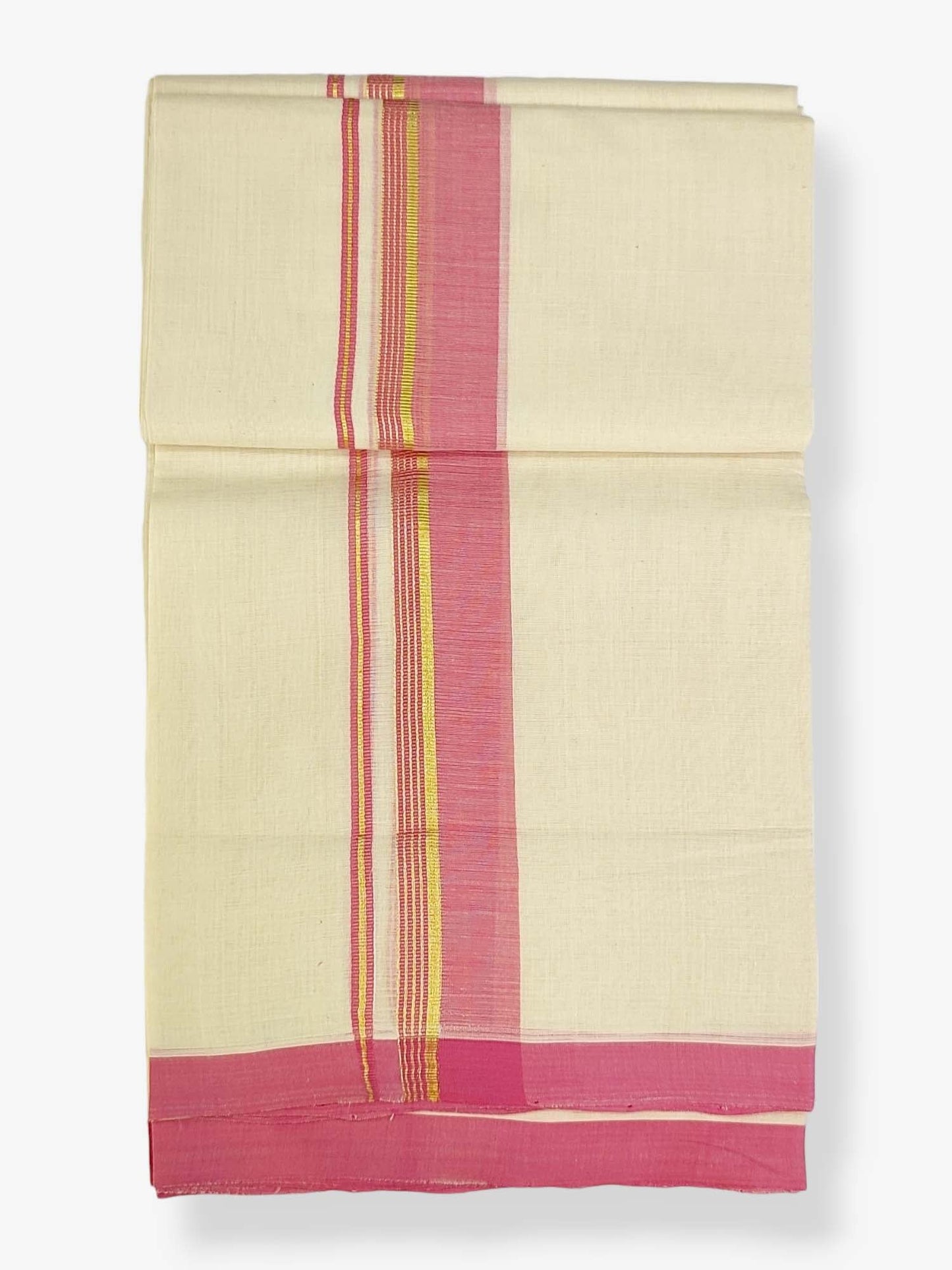 Kerala Balaramapuram Handloom Mundu/Dhoti Pure Cotton