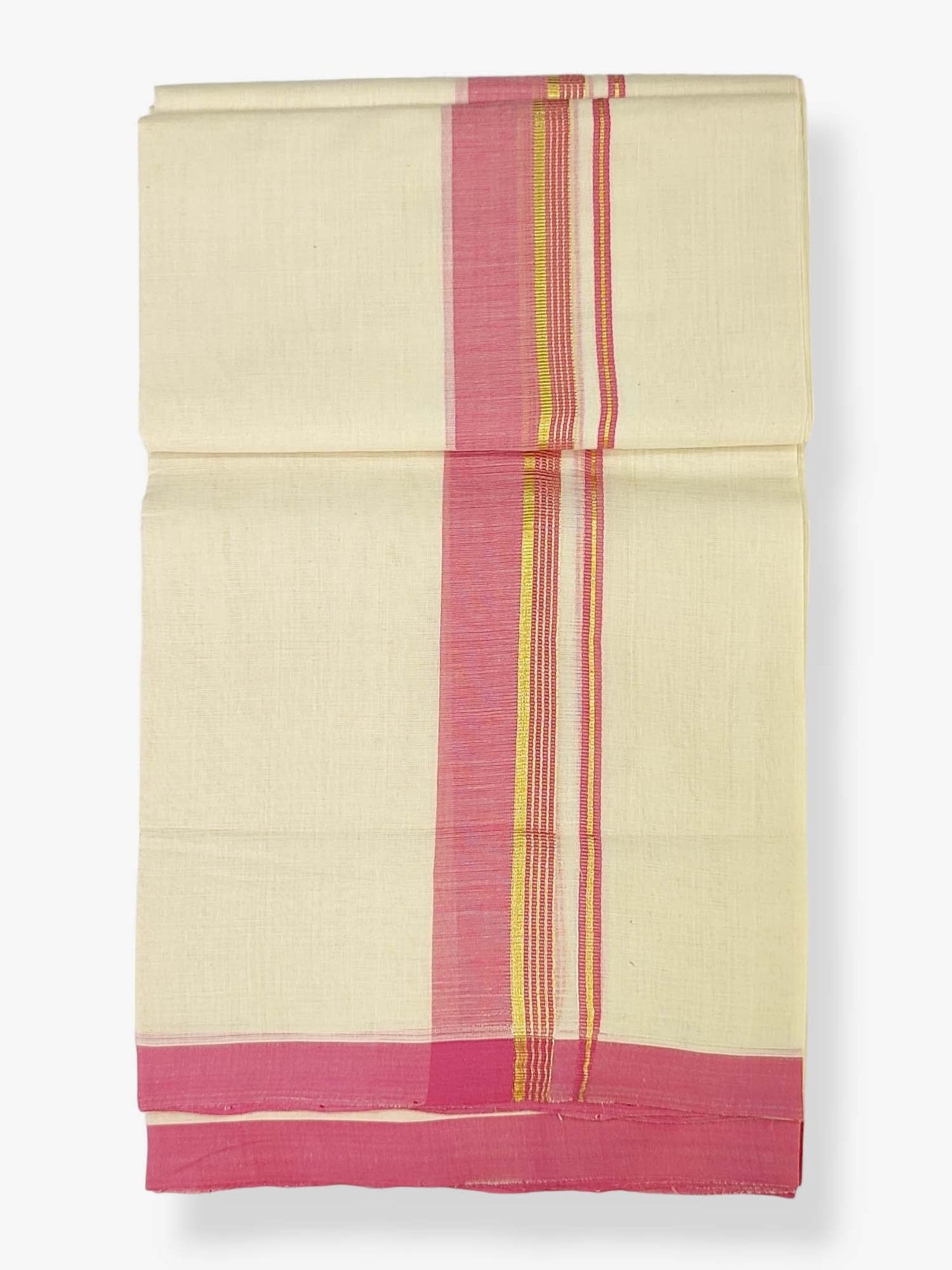 Kerala Balaramapuram Handloom Mundu/Dhoti Pure Cotton