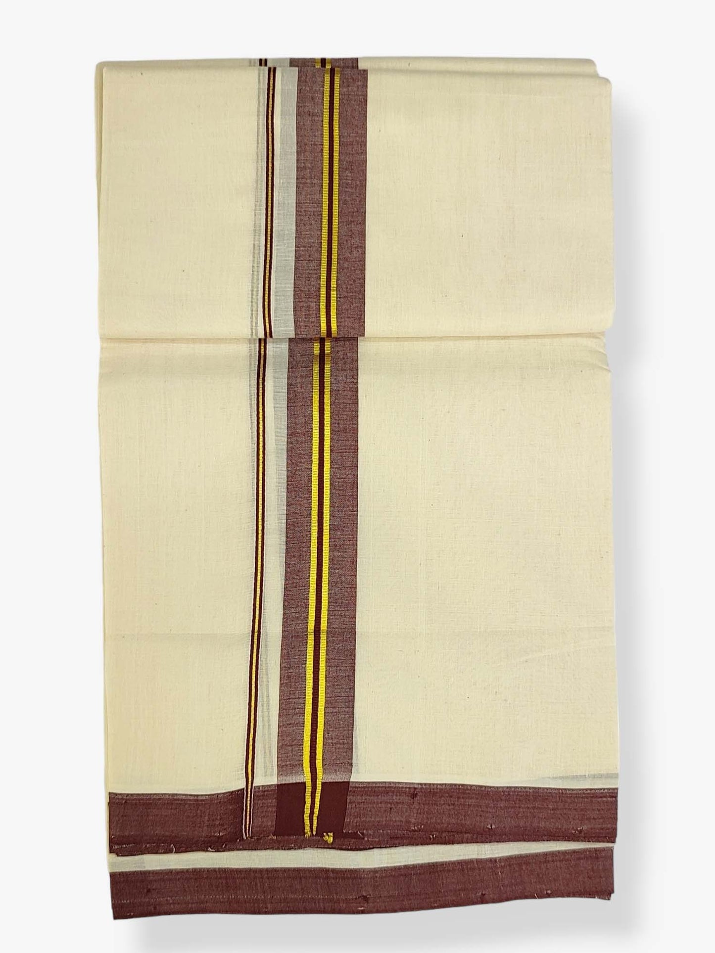 Kerala Balaramapuram Handloom Mundu/Dhoti Pure Cotton