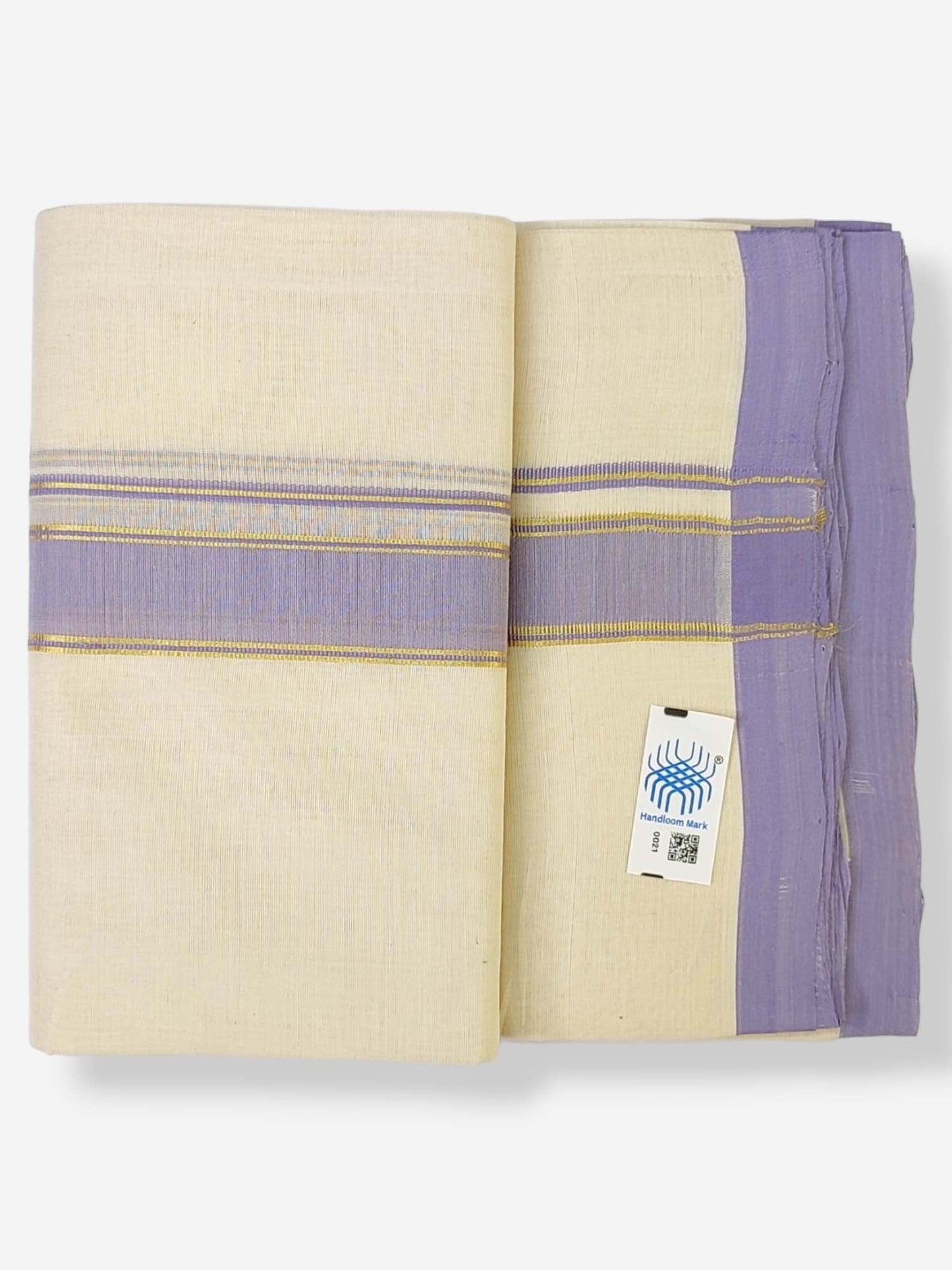 Kerala Balaramapuram Handloom Mundu/Dhoti Pure Cotton