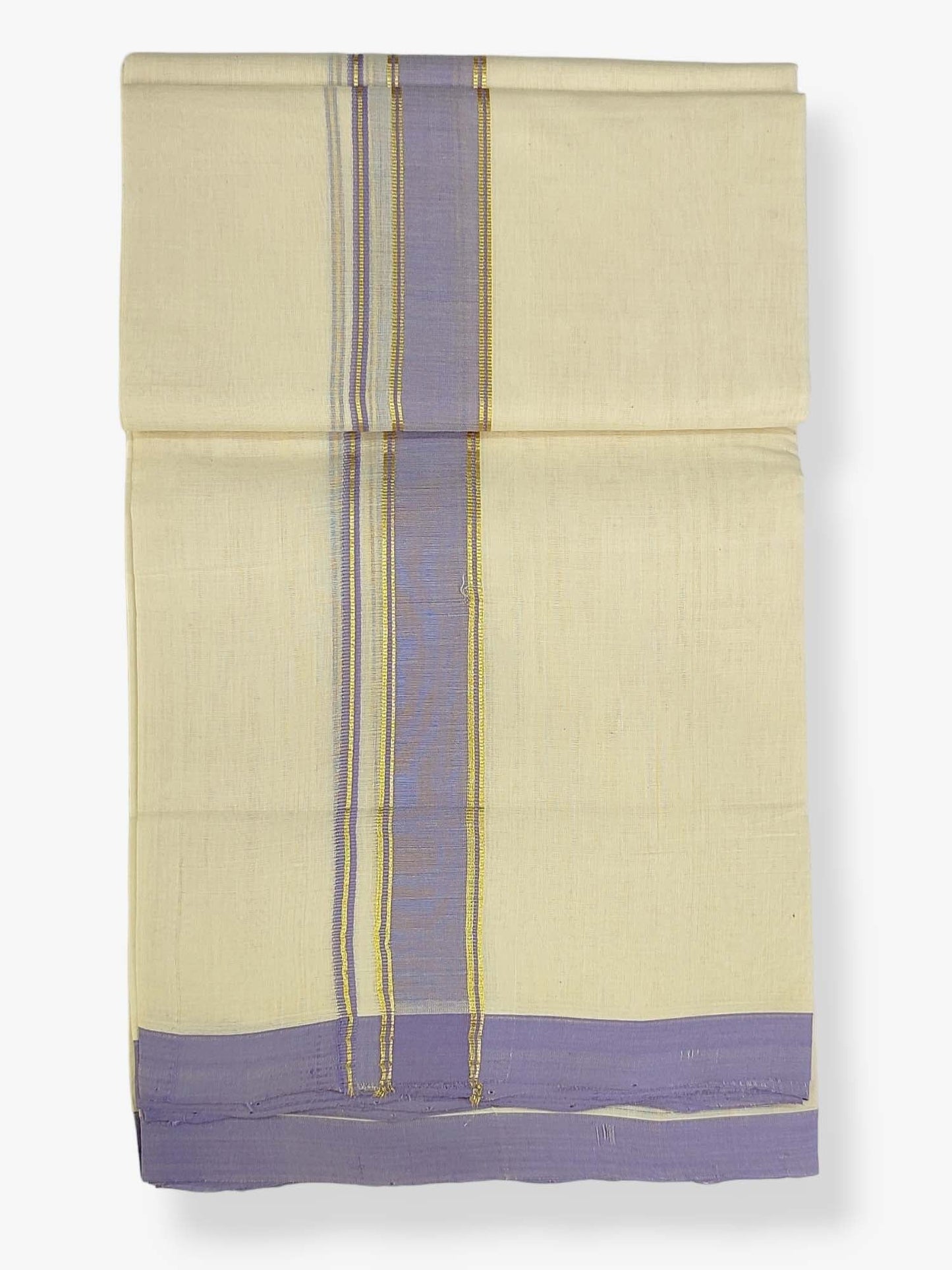 Kerala Balaramapuram Handloom Mundu/Dhoti Pure Cotton