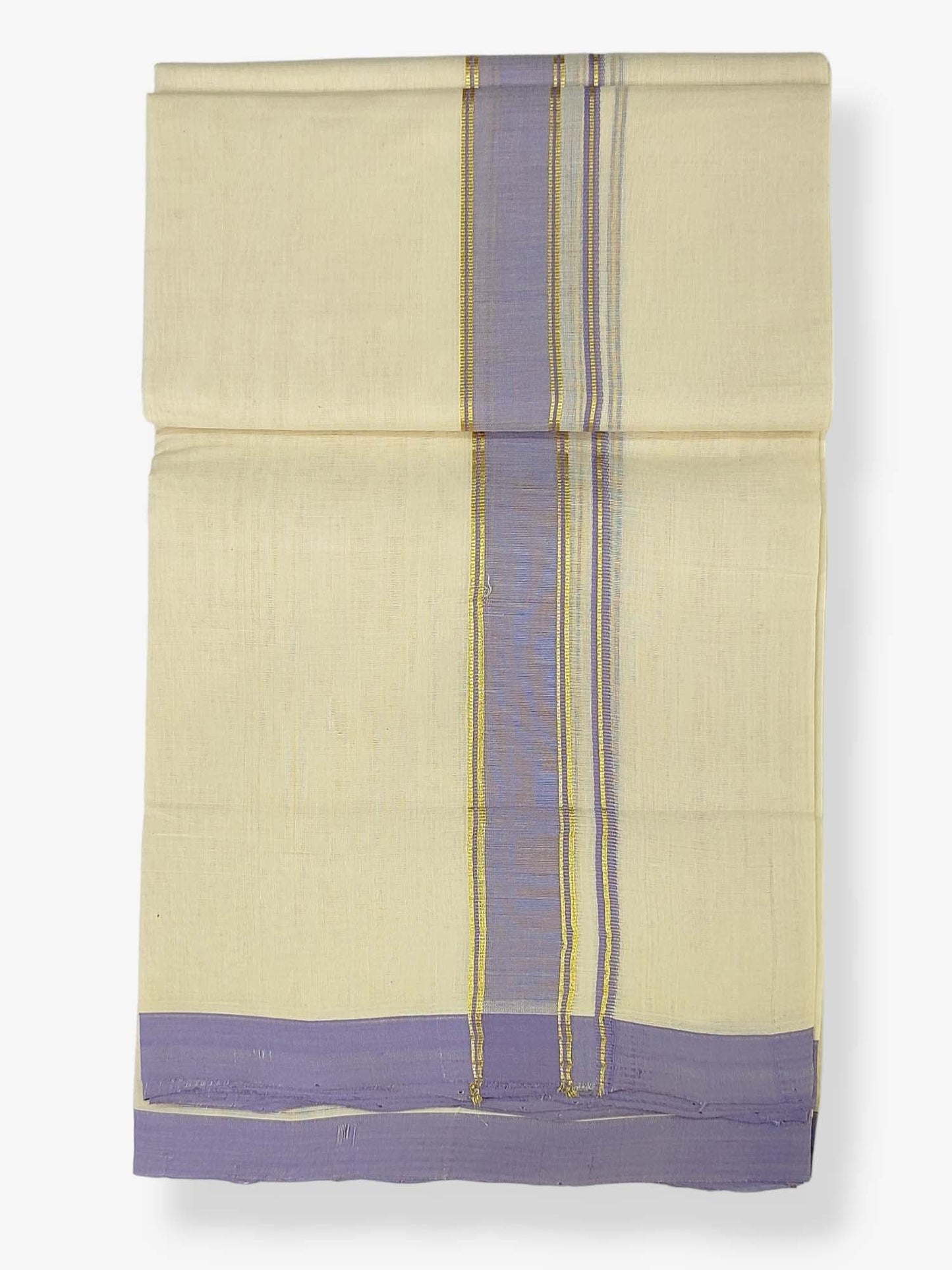 Kerala Balaramapuram Handloom Mundu/Dhoti Pure Cotton