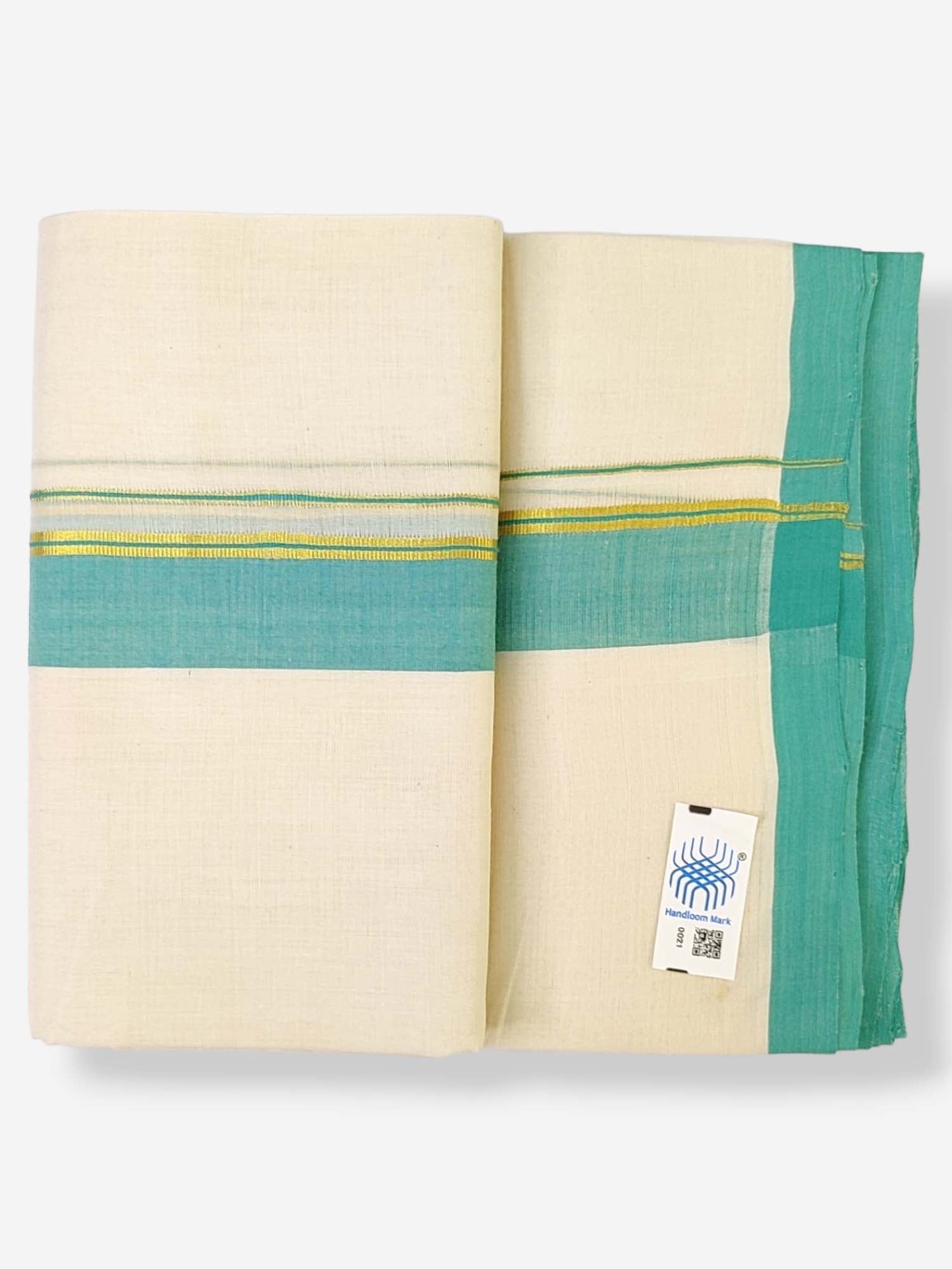 Kerala Balaramapuram Handloom Mundu/Dhoti Pure Cotton